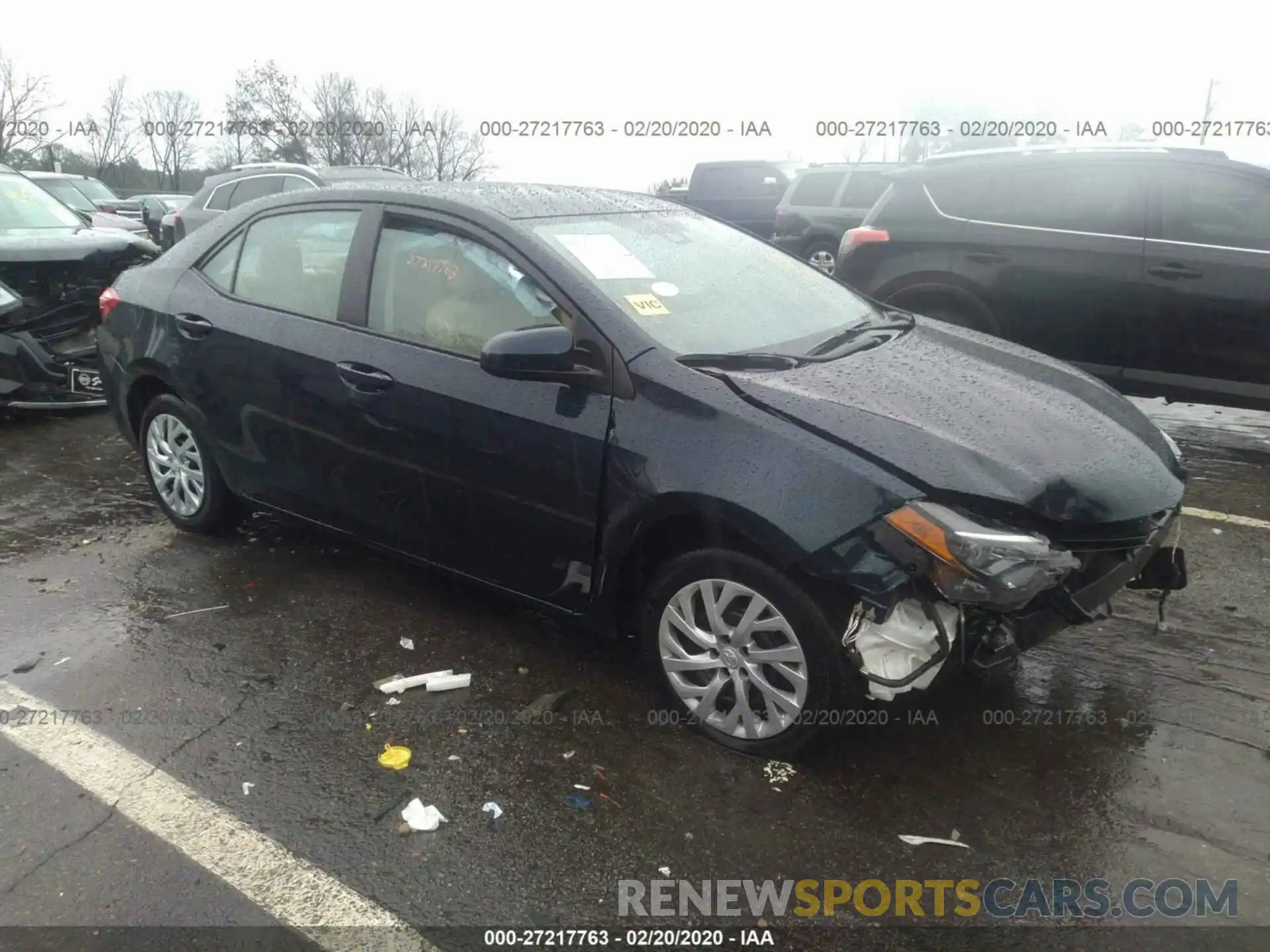 1 Photograph of a damaged car 5YFBURHE8KP941268 TOYOTA COROLLA 2019