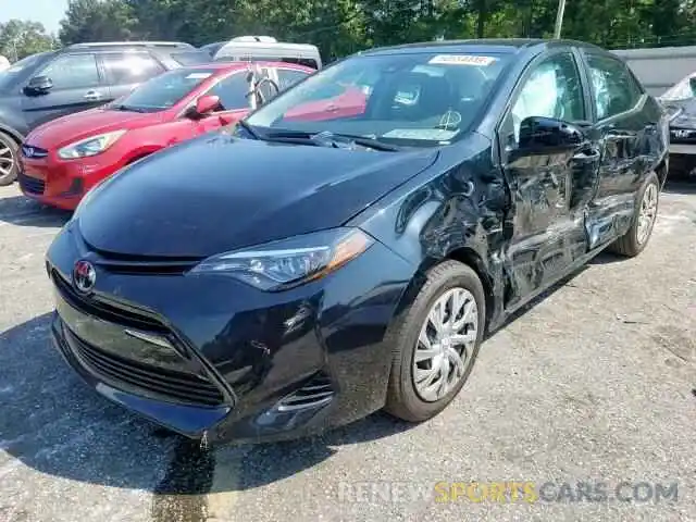 2 Photograph of a damaged car 5YFBURHE8KP941576 TOYOTA COROLLA 2019