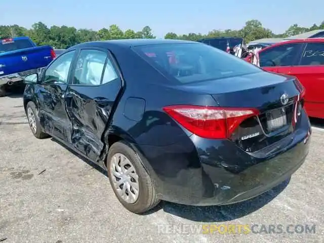 3 Photograph of a damaged car 5YFBURHE8KP941576 TOYOTA COROLLA 2019