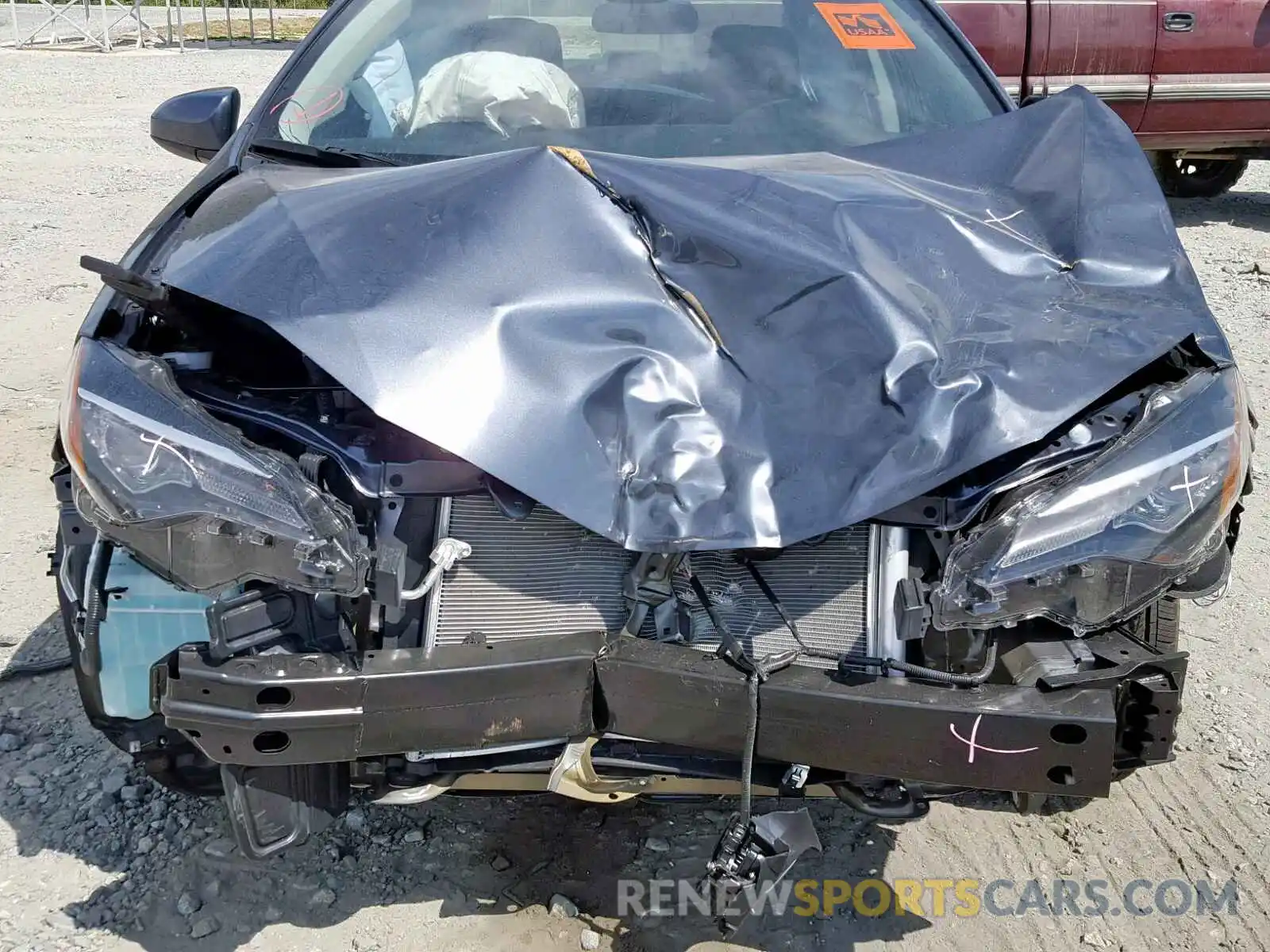 9 Photograph of a damaged car 5YFBURHE8KP941738 TOYOTA COROLLA 2019