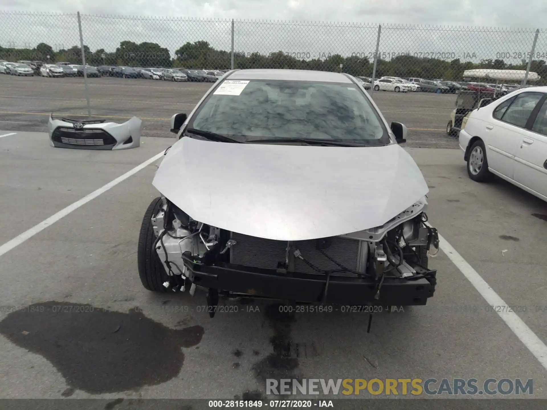 6 Photograph of a damaged car 5YFBURHE8KP942727 TOYOTA COROLLA 2019