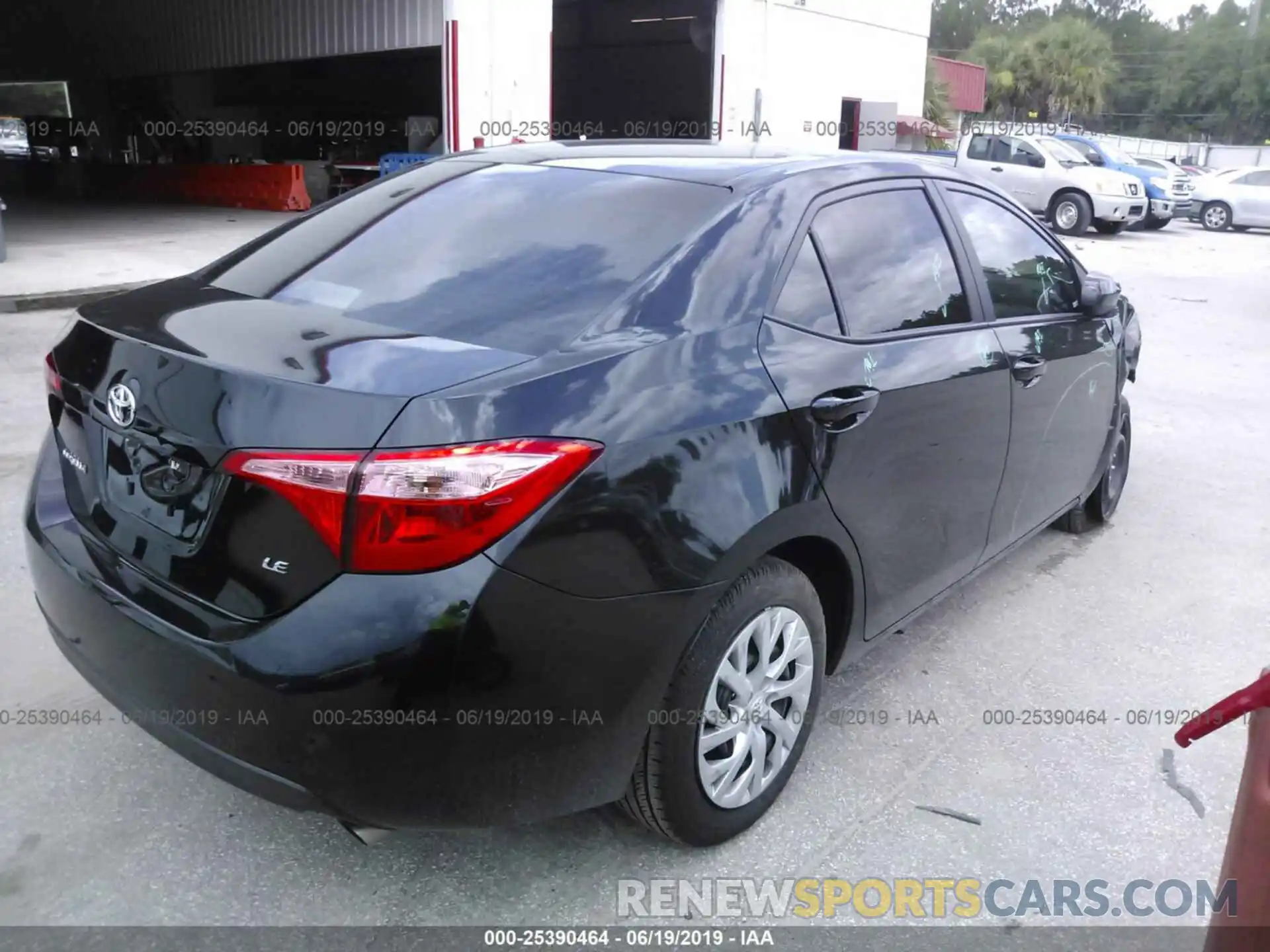 4 Photograph of a damaged car 5YFBURHE8KP942839 TOYOTA COROLLA 2019