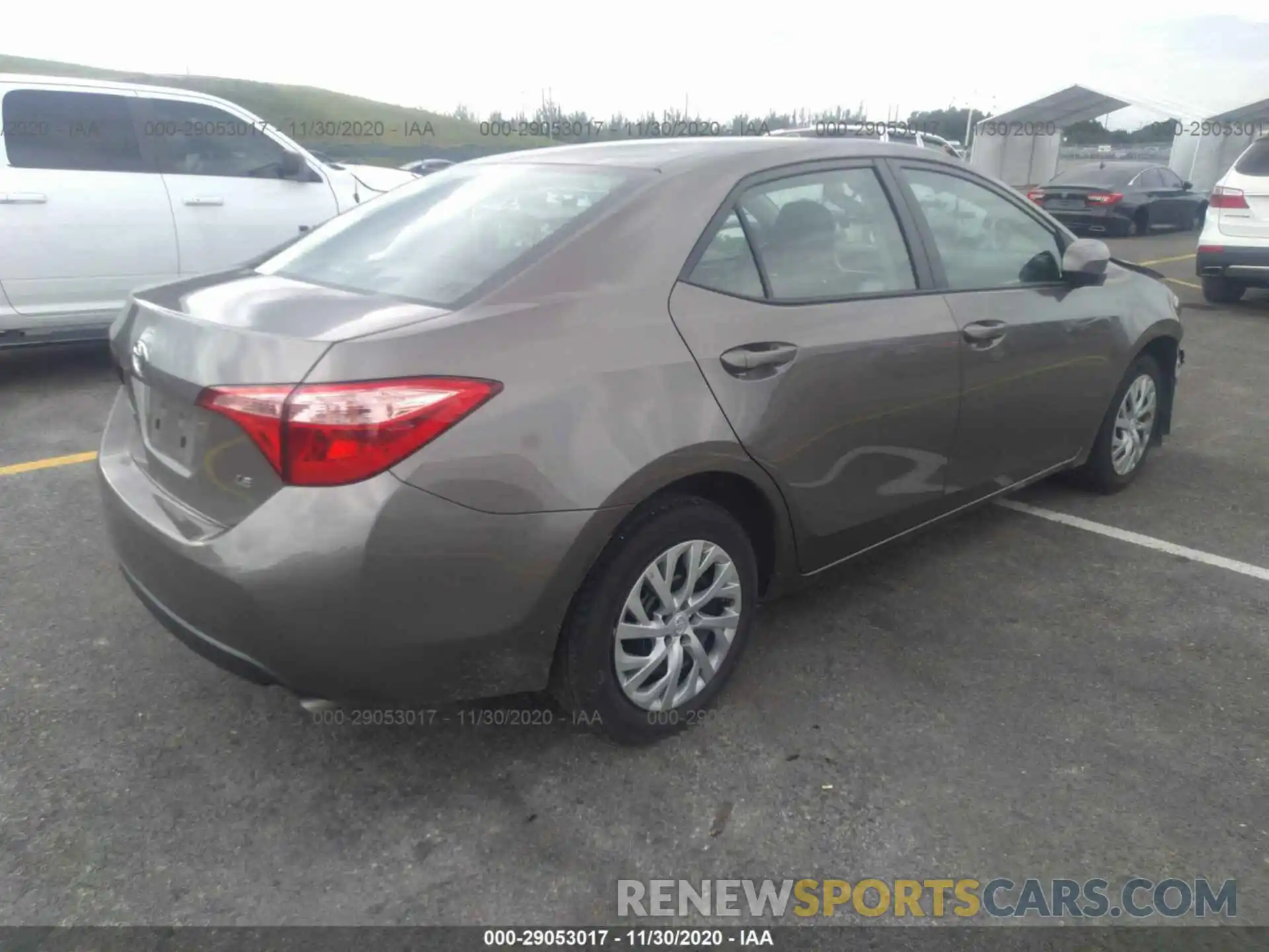 4 Photograph of a damaged car 5YFBURHE8KP942937 TOYOTA COROLLA 2019