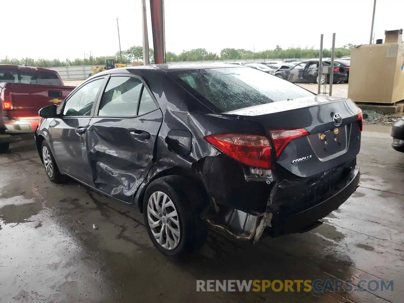 3 Photograph of a damaged car 5YFBURHE8KP944073 TOYOTA COROLLA 2019