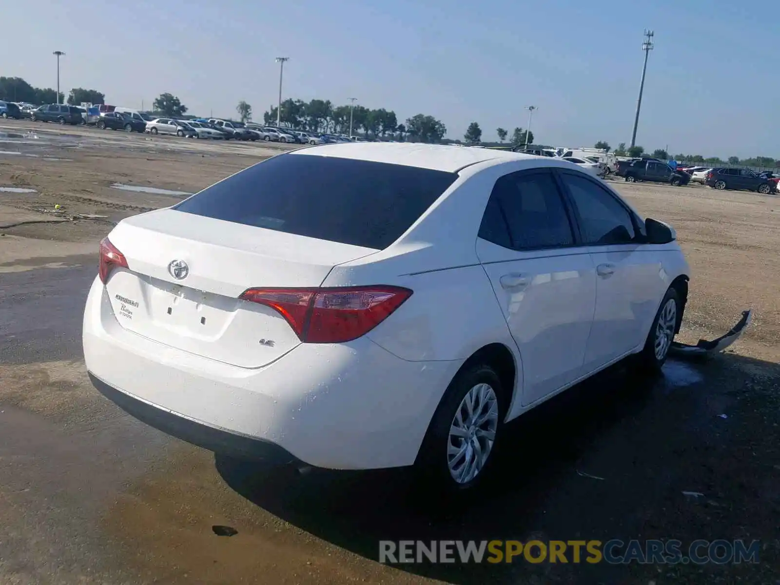 4 Photograph of a damaged car 5YFBURHE8KP944381 TOYOTA COROLLA 2019