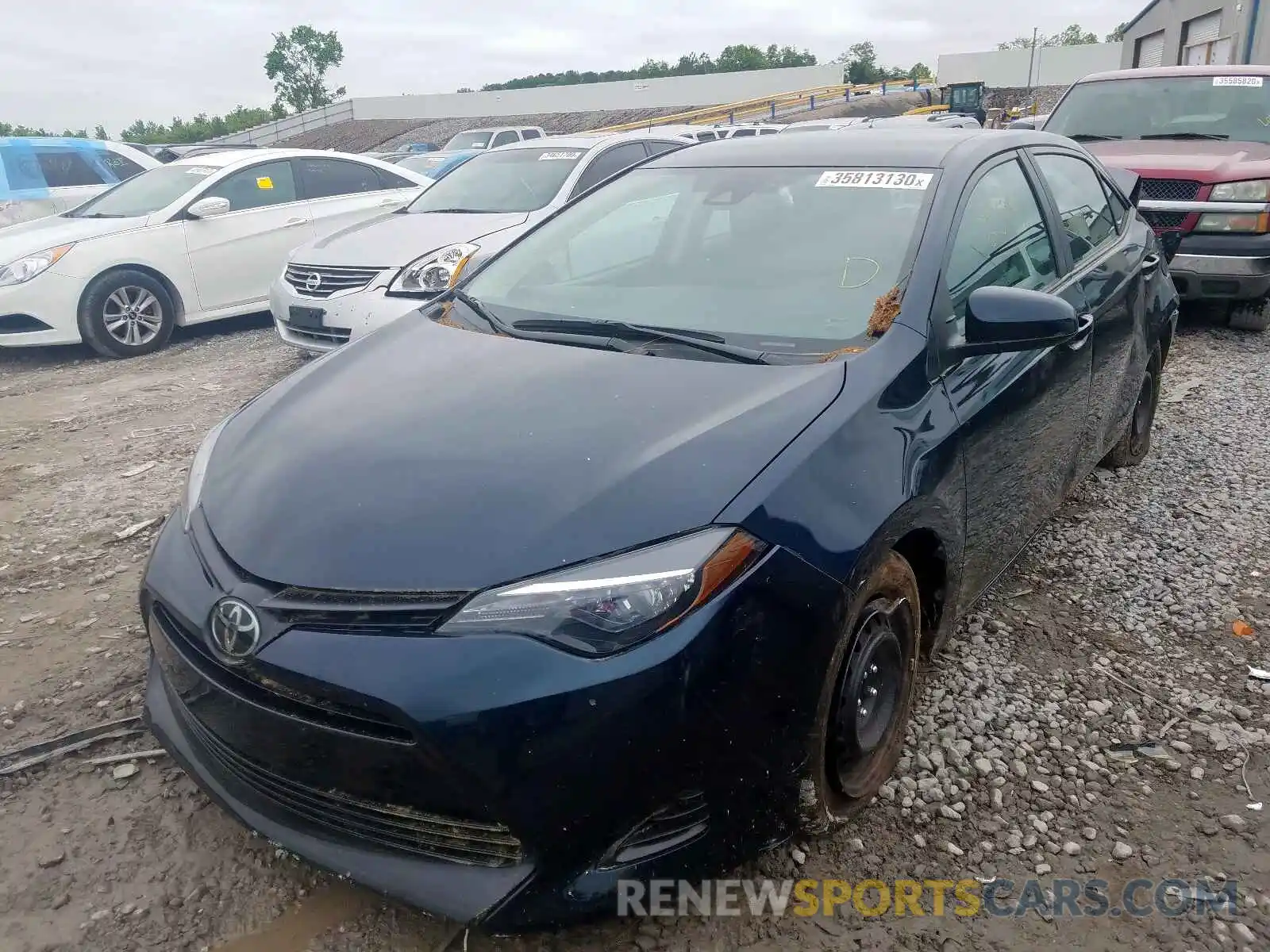 2 Photograph of a damaged car 5YFBURHE8KP944560 TOYOTA COROLLA 2019