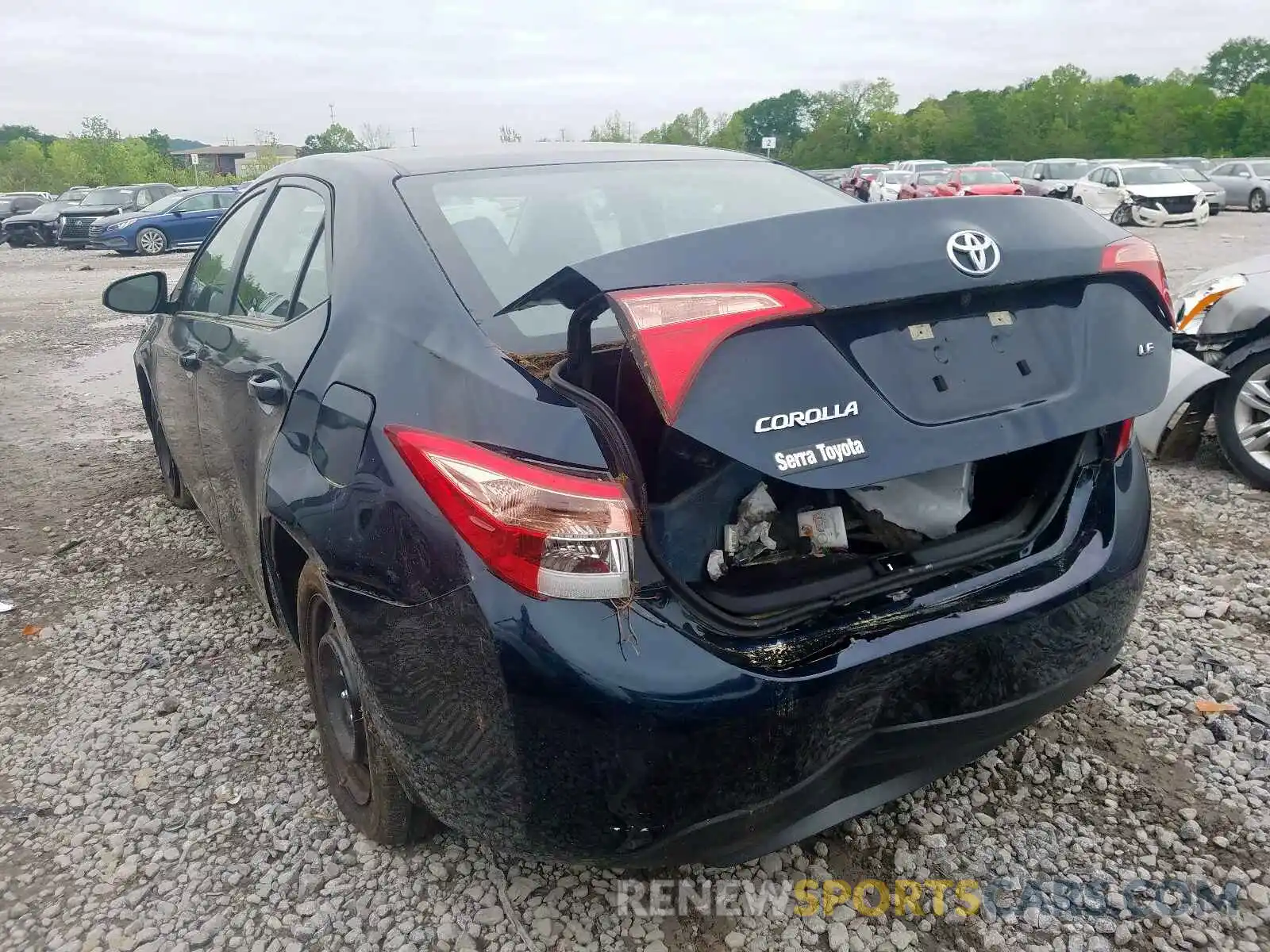 3 Photograph of a damaged car 5YFBURHE8KP944560 TOYOTA COROLLA 2019