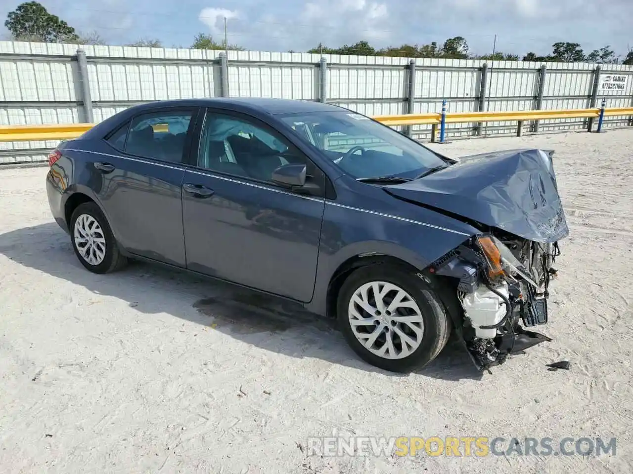 4 Photograph of a damaged car 5YFBURHE8KP944686 TOYOTA COROLLA 2019