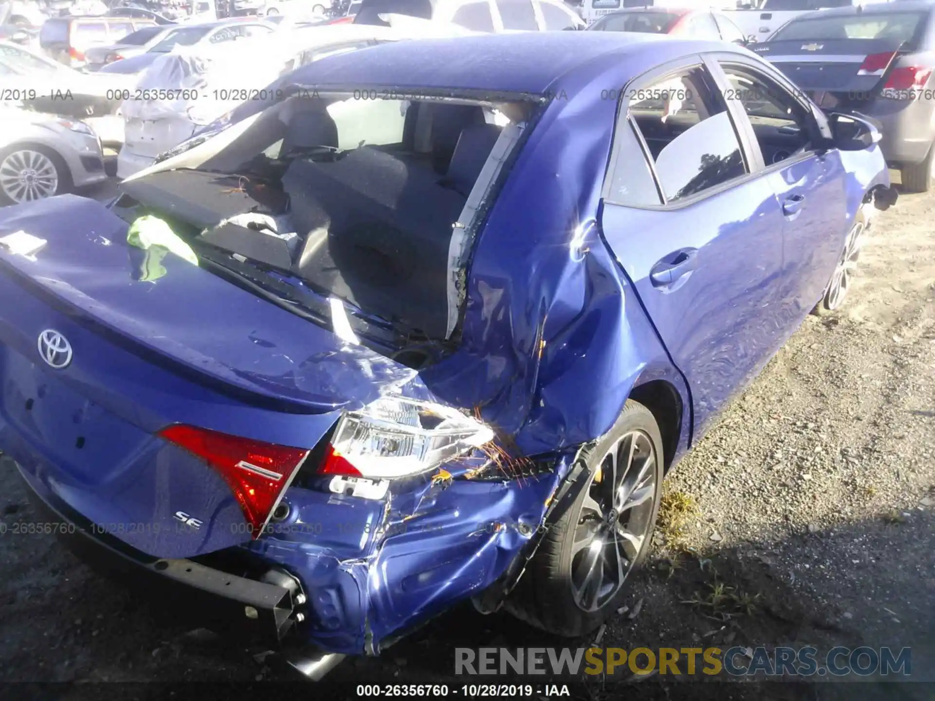 4 Photograph of a damaged car 5YFBURHE8KP945062 TOYOTA COROLLA 2019