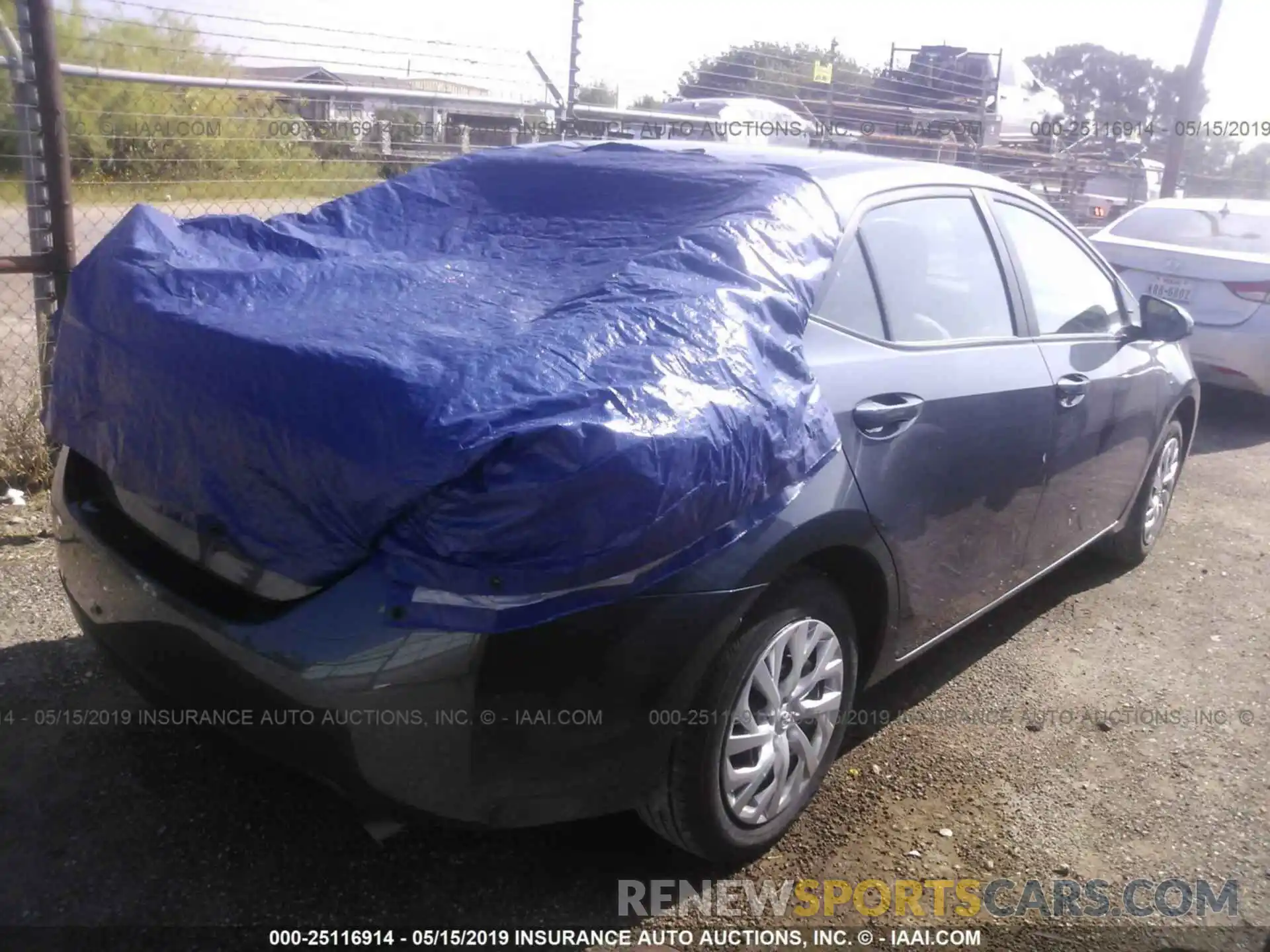 4 Photograph of a damaged car 5YFBURHE8KP945465 TOYOTA COROLLA 2019