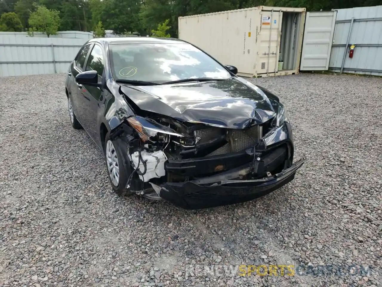 9 Photograph of a damaged car 5YFBURHE8KP945627 TOYOTA COROLLA 2019