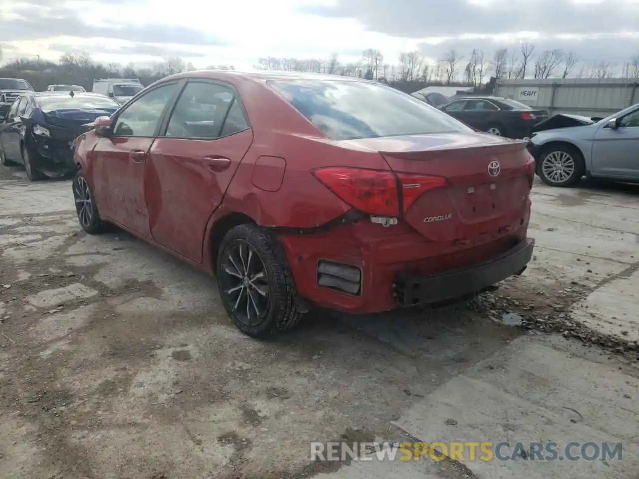 3 Photograph of a damaged car 5YFBURHE8KP946017 TOYOTA COROLLA 2019