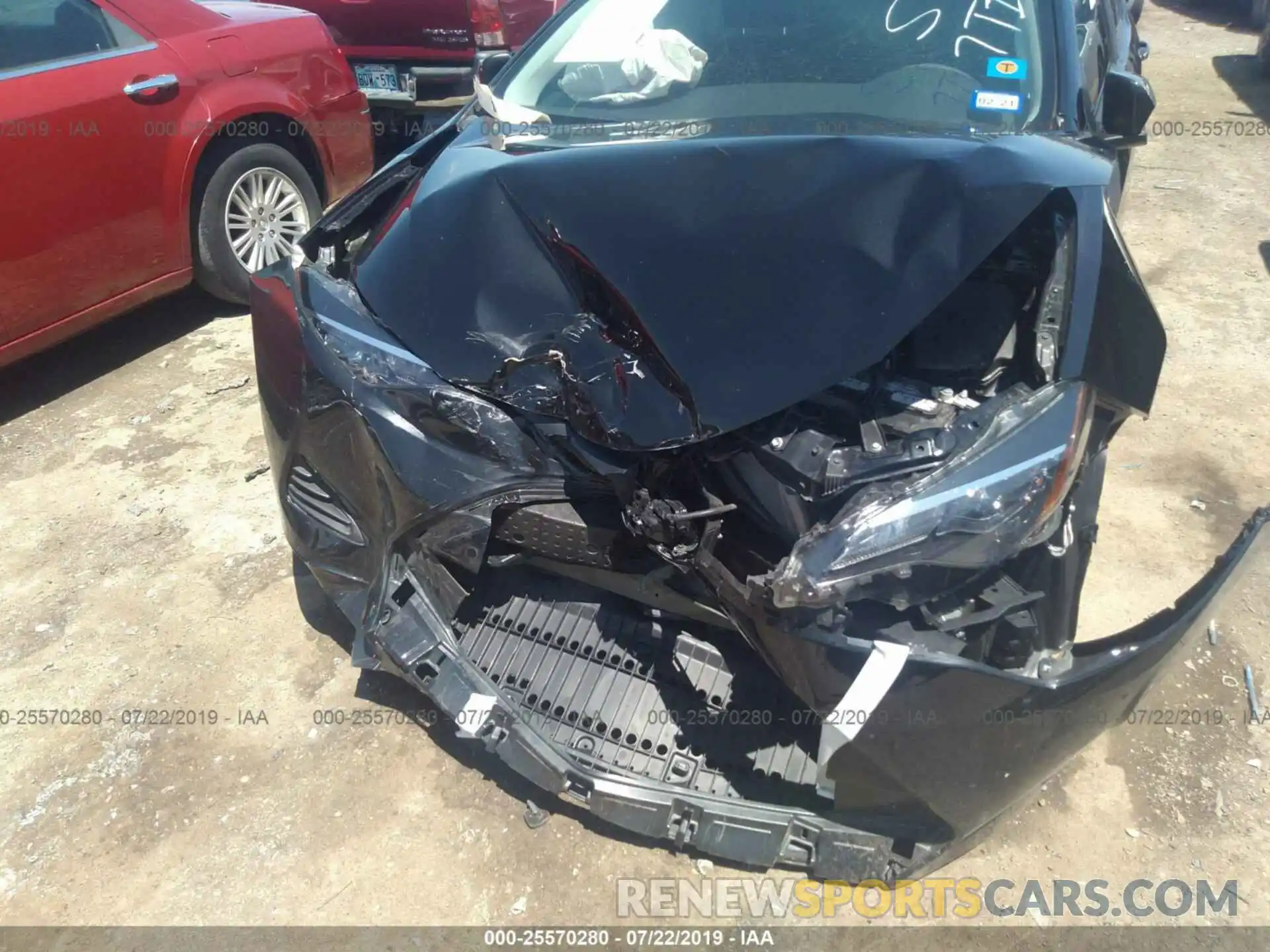 6 Photograph of a damaged car 5YFBURHE8KP947667 TOYOTA COROLLA 2019