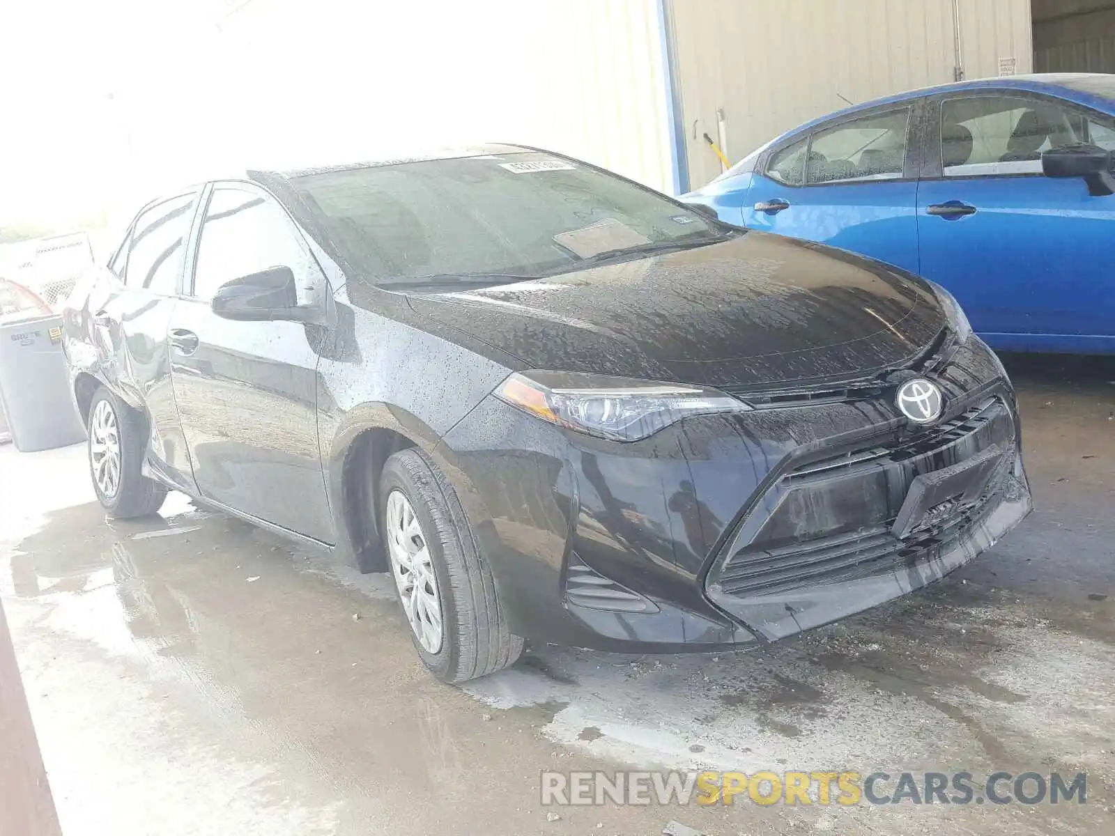 1 Photograph of a damaged car 5YFBURHE8KP947748 TOYOTA COROLLA 2019