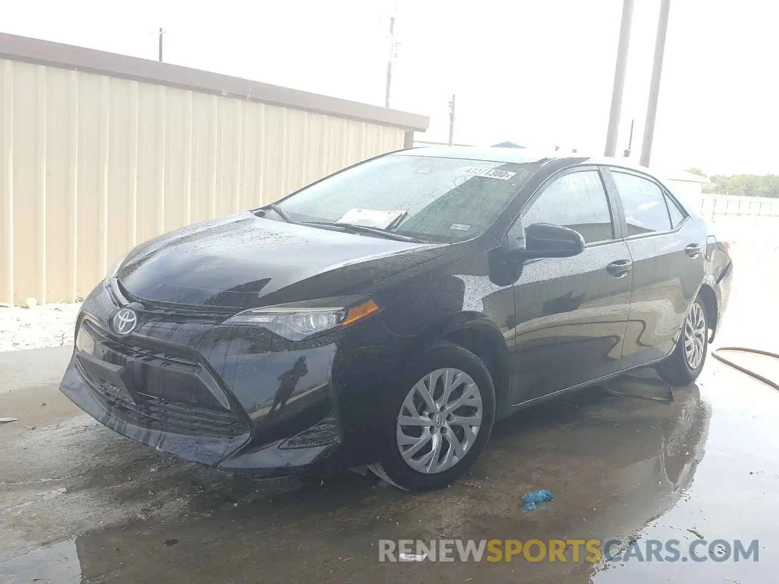 2 Photograph of a damaged car 5YFBURHE8KP947748 TOYOTA COROLLA 2019