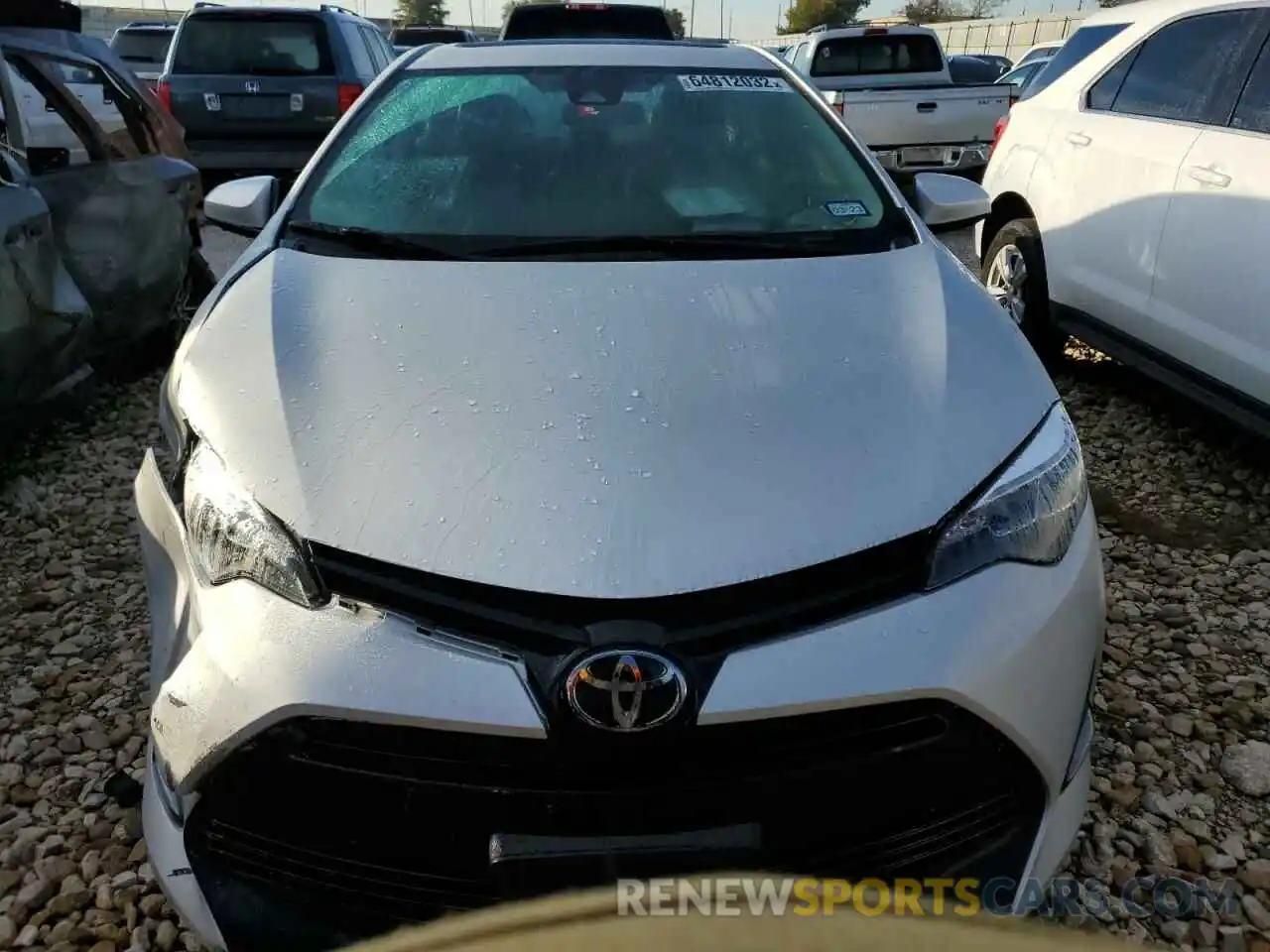 5 Photograph of a damaged car 5YFBURHE8KP947913 TOYOTA COROLLA 2019