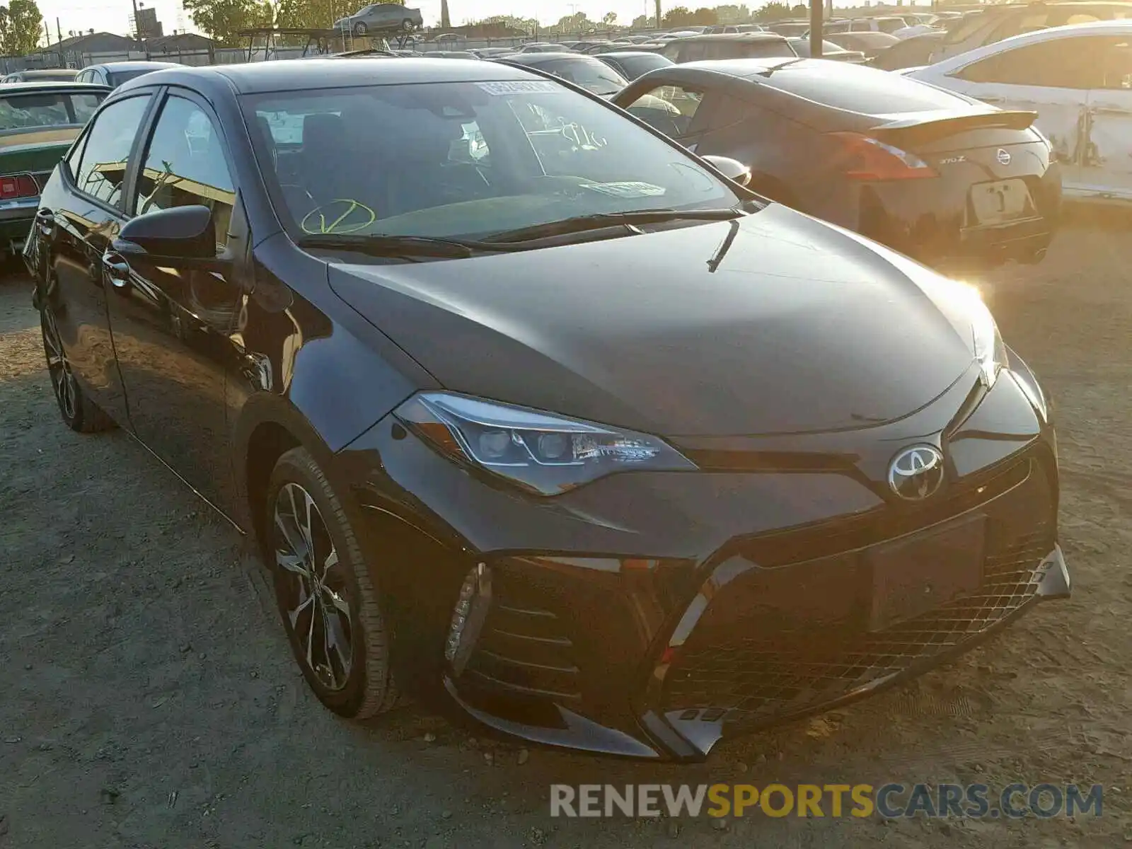 1 Photograph of a damaged car 5YFBURHE8KP948706 TOYOTA COROLLA 2019