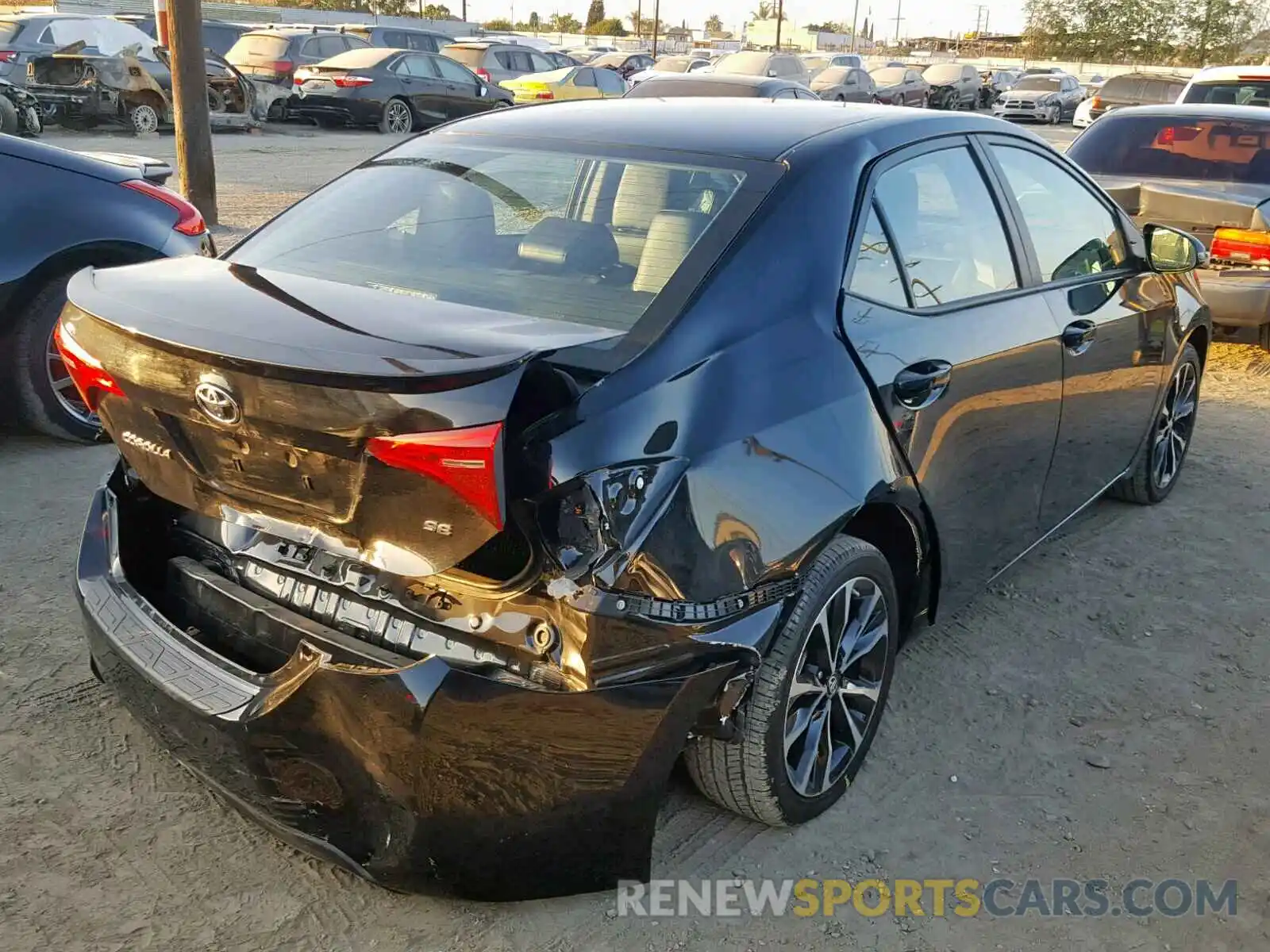 4 Photograph of a damaged car 5YFBURHE8KP948706 TOYOTA COROLLA 2019