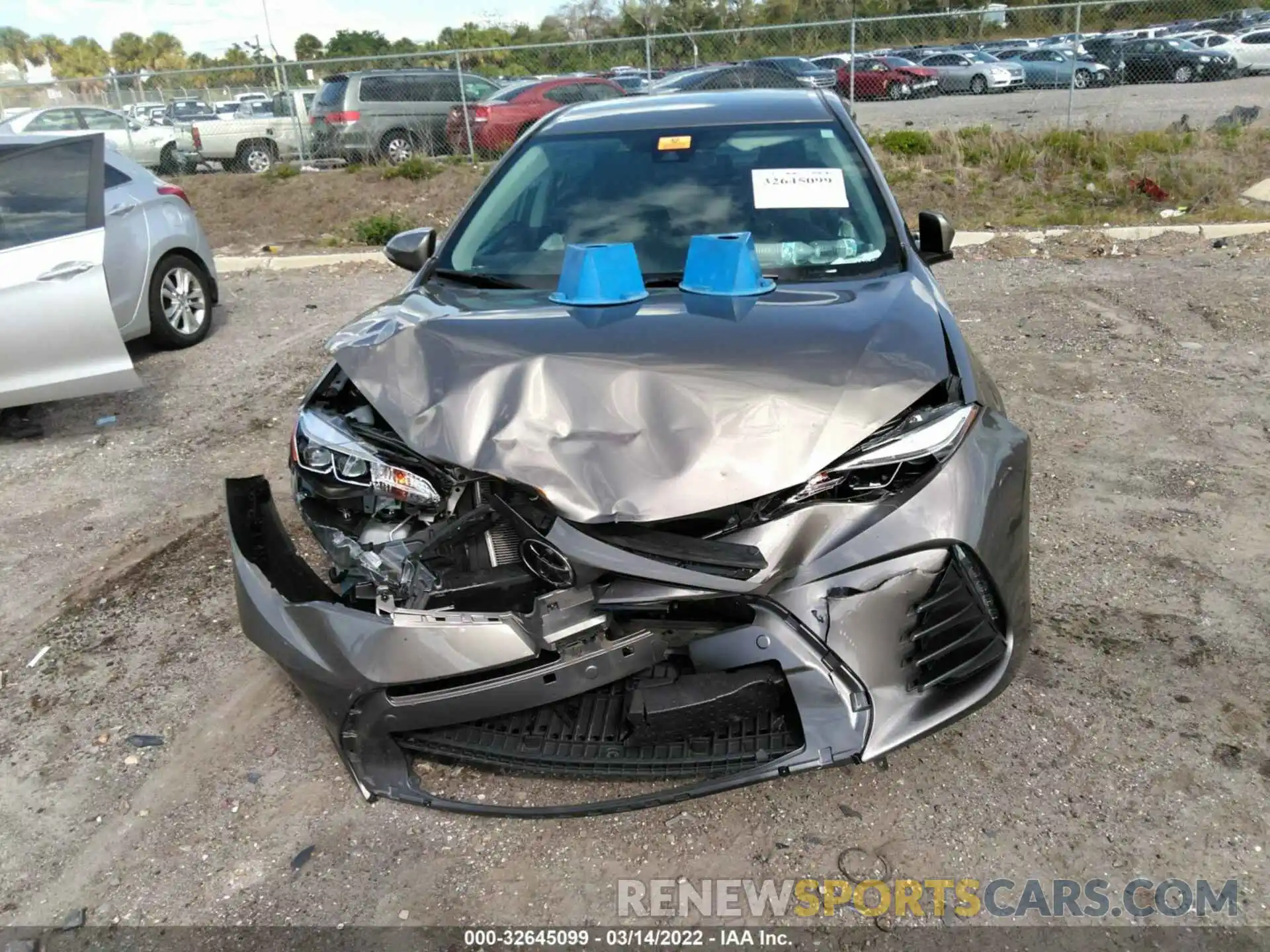 6 Photograph of a damaged car 5YFBURHE8KP948916 TOYOTA COROLLA 2019