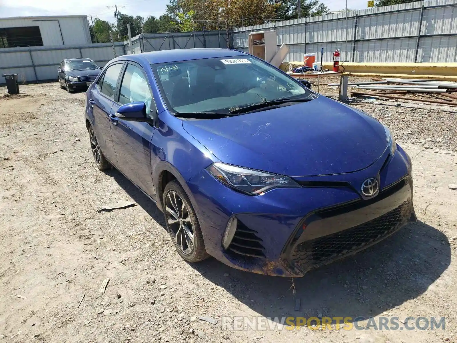 1 Photograph of a damaged car 5YFBURHE9KP856648 TOYOTA COROLLA 2019