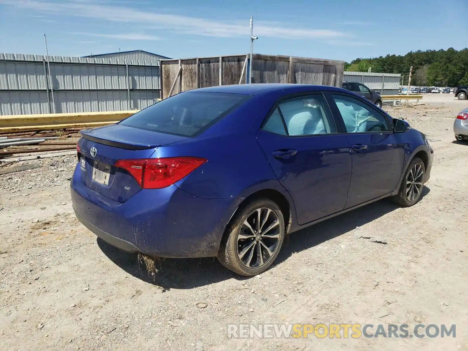 4 Photograph of a damaged car 5YFBURHE9KP856648 TOYOTA COROLLA 2019