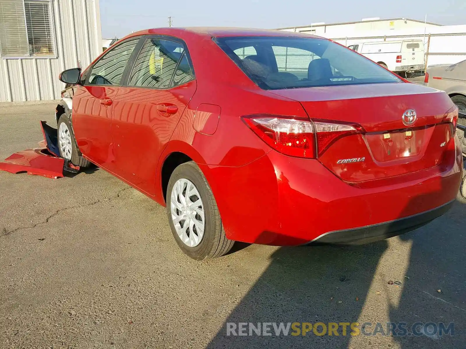 3 Photograph of a damaged car 5YFBURHE9KP857010 TOYOTA COROLLA 2019