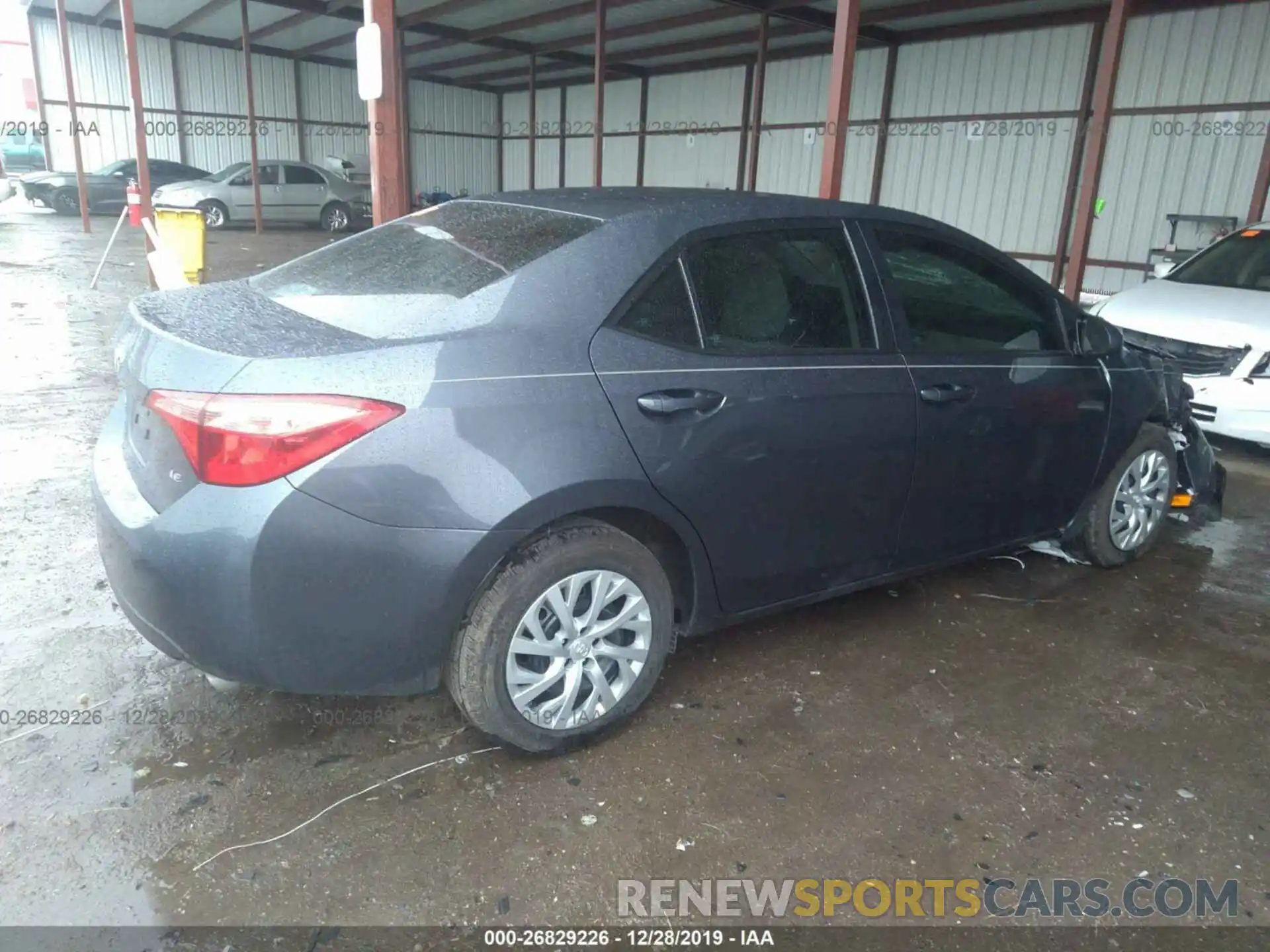 4 Photograph of a damaged car 5YFBURHE9KP857184 TOYOTA COROLLA 2019