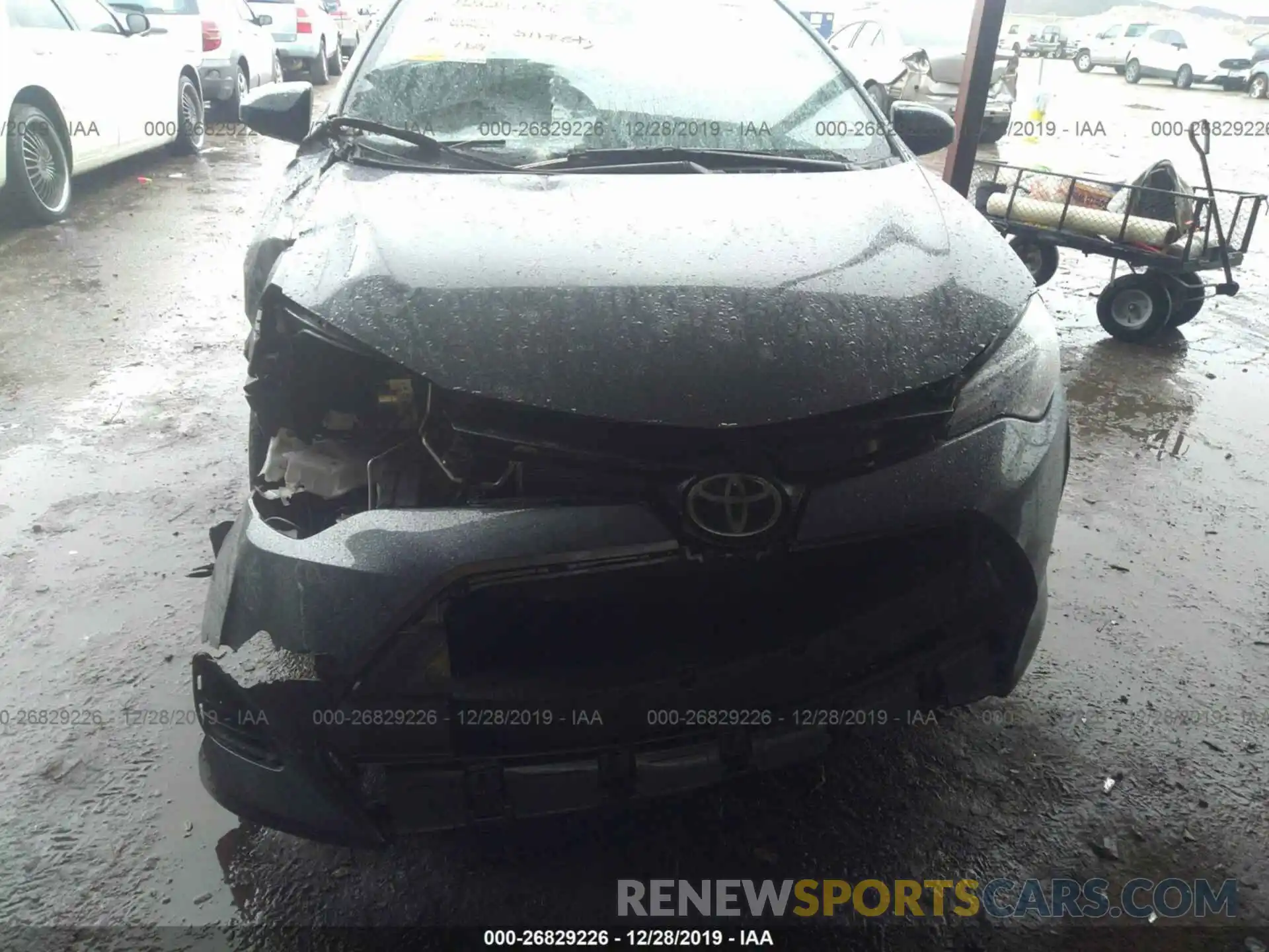 6 Photograph of a damaged car 5YFBURHE9KP857184 TOYOTA COROLLA 2019