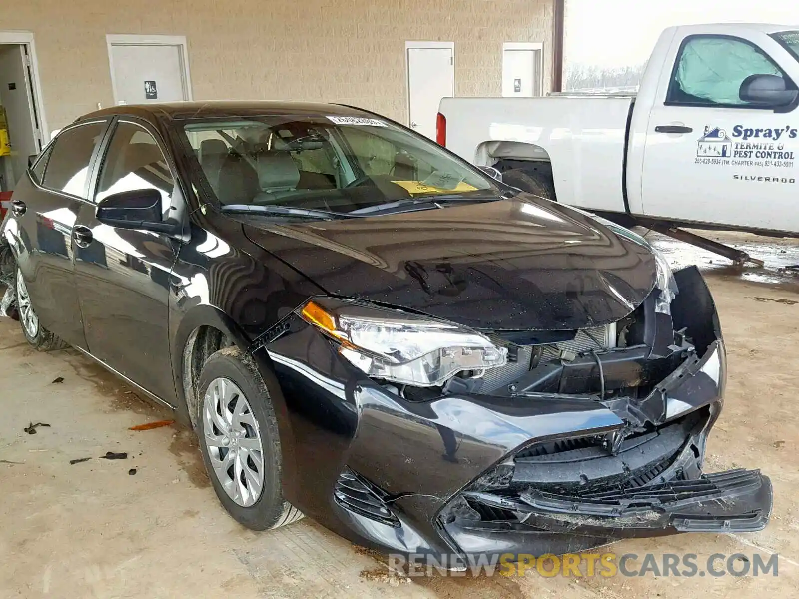 1 Photograph of a damaged car 5YFBURHE9KP857556 TOYOTA COROLLA 2019