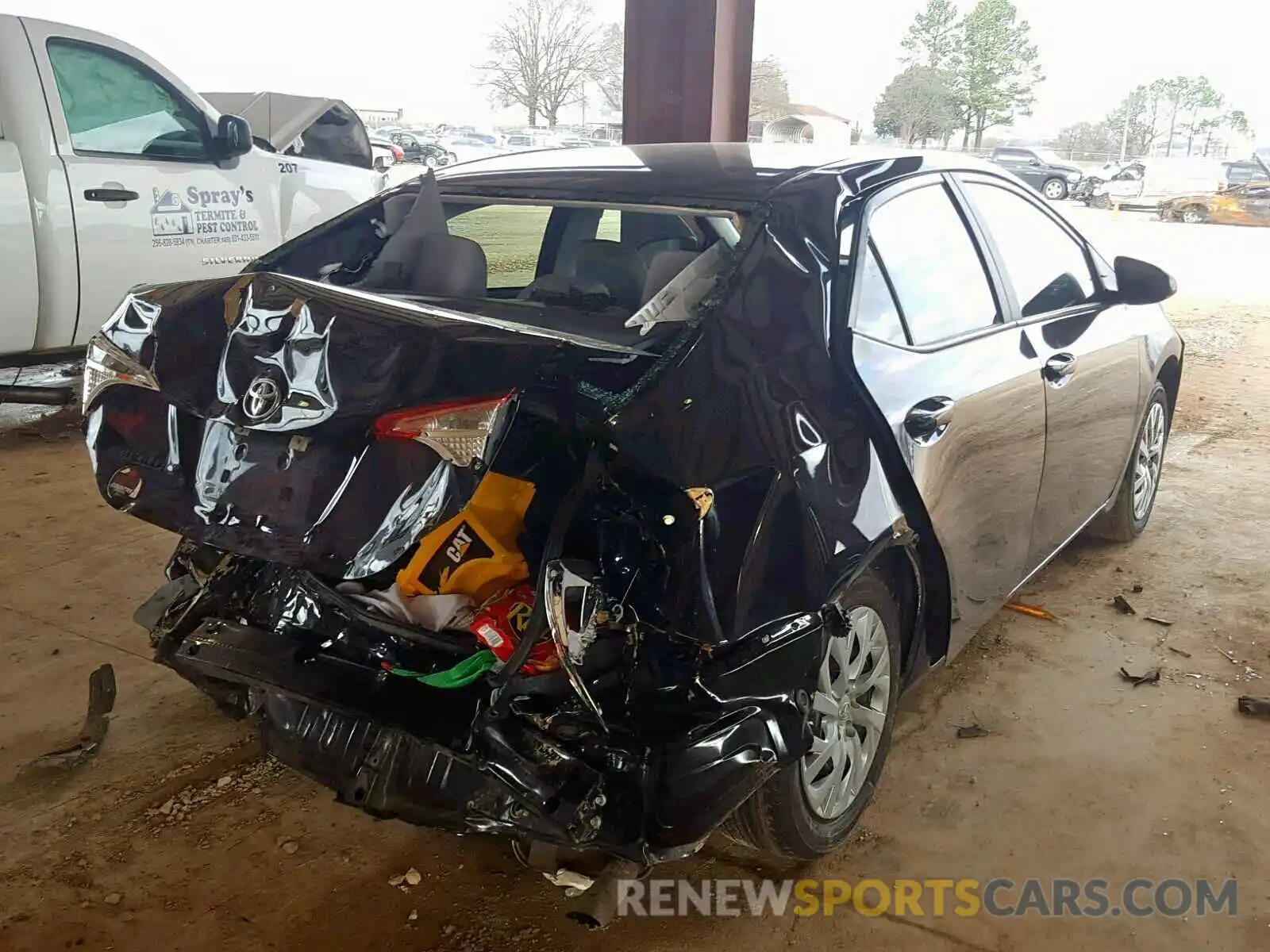 4 Photograph of a damaged car 5YFBURHE9KP857556 TOYOTA COROLLA 2019