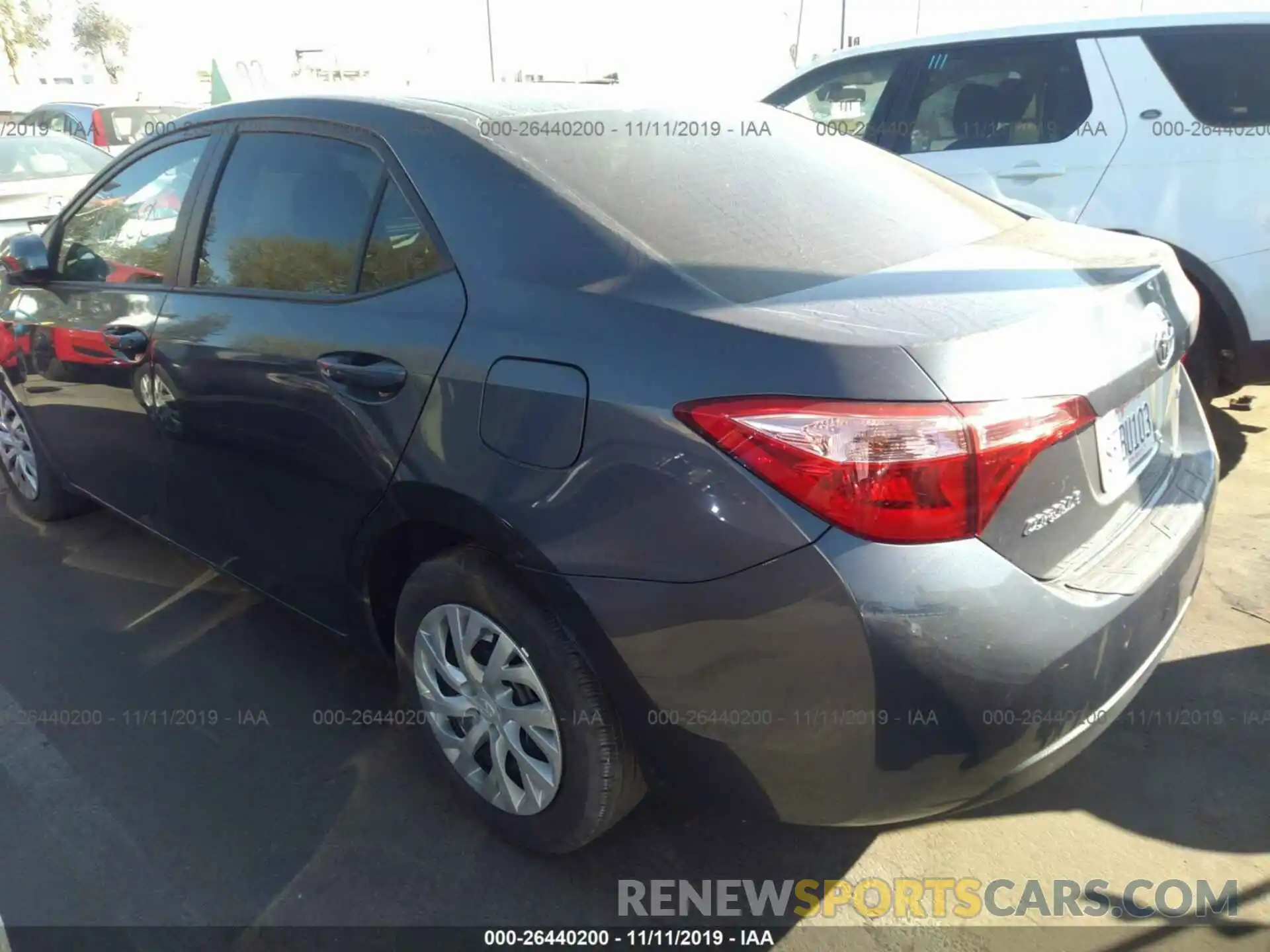 3 Photograph of a damaged car 5YFBURHE9KP857802 TOYOTA COROLLA 2019