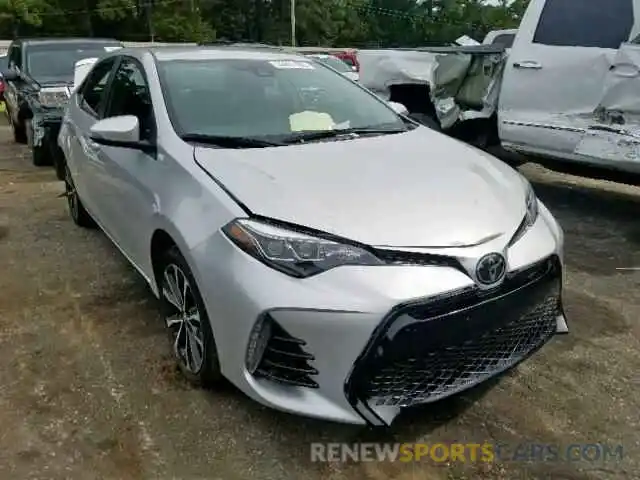 1 Photograph of a damaged car 5YFBURHE9KP857833 TOYOTA COROLLA 2019