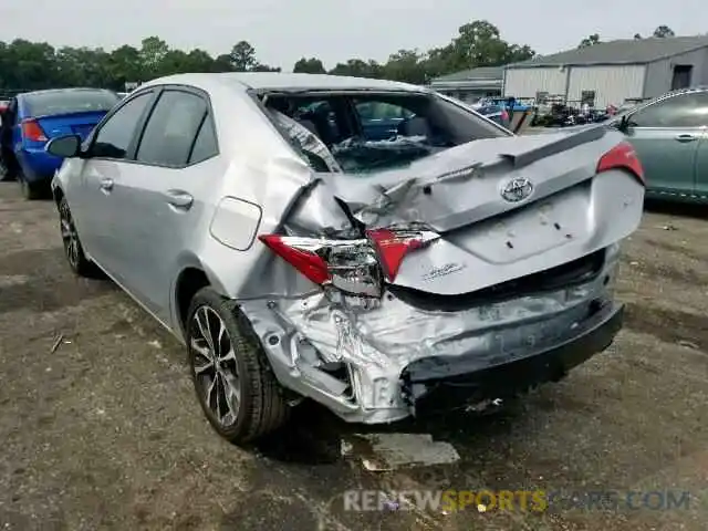 3 Photograph of a damaged car 5YFBURHE9KP857833 TOYOTA COROLLA 2019