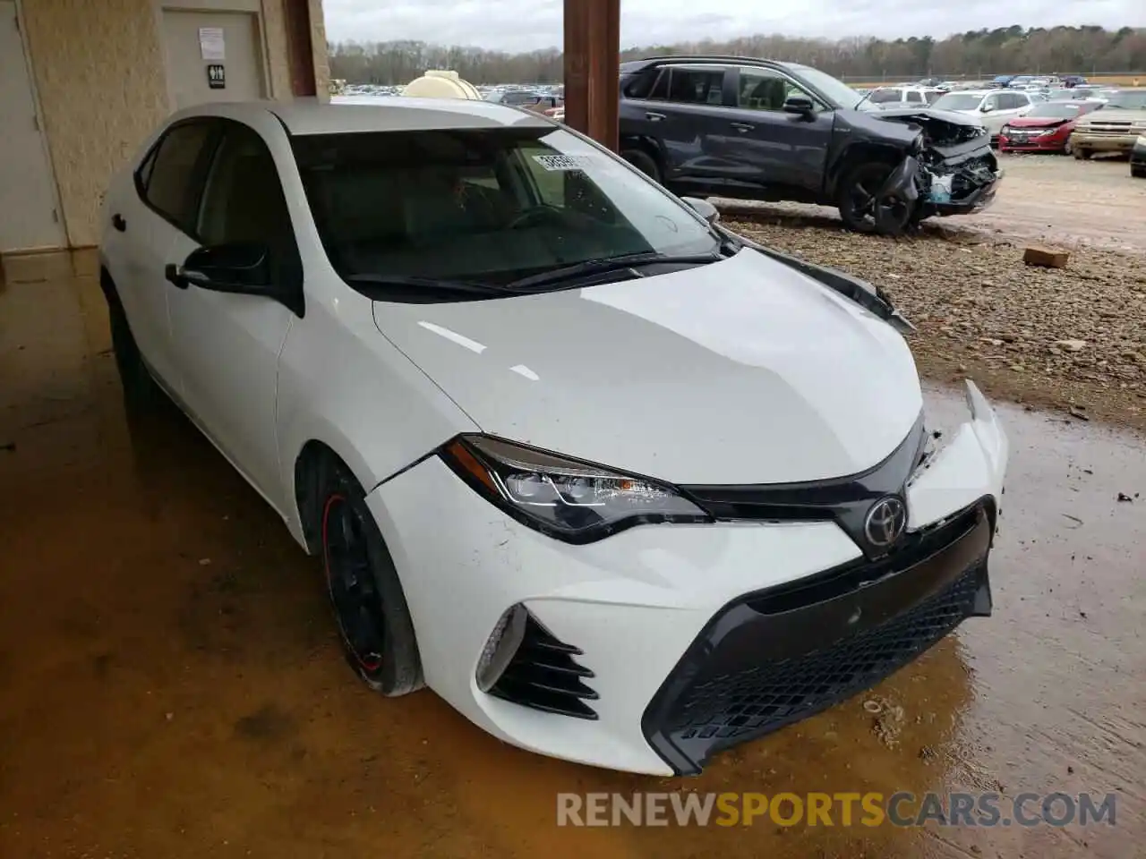 1 Photograph of a damaged car 5YFBURHE9KP857959 TOYOTA COROLLA 2019