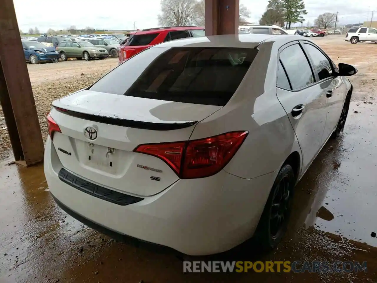 4 Photograph of a damaged car 5YFBURHE9KP857959 TOYOTA COROLLA 2019