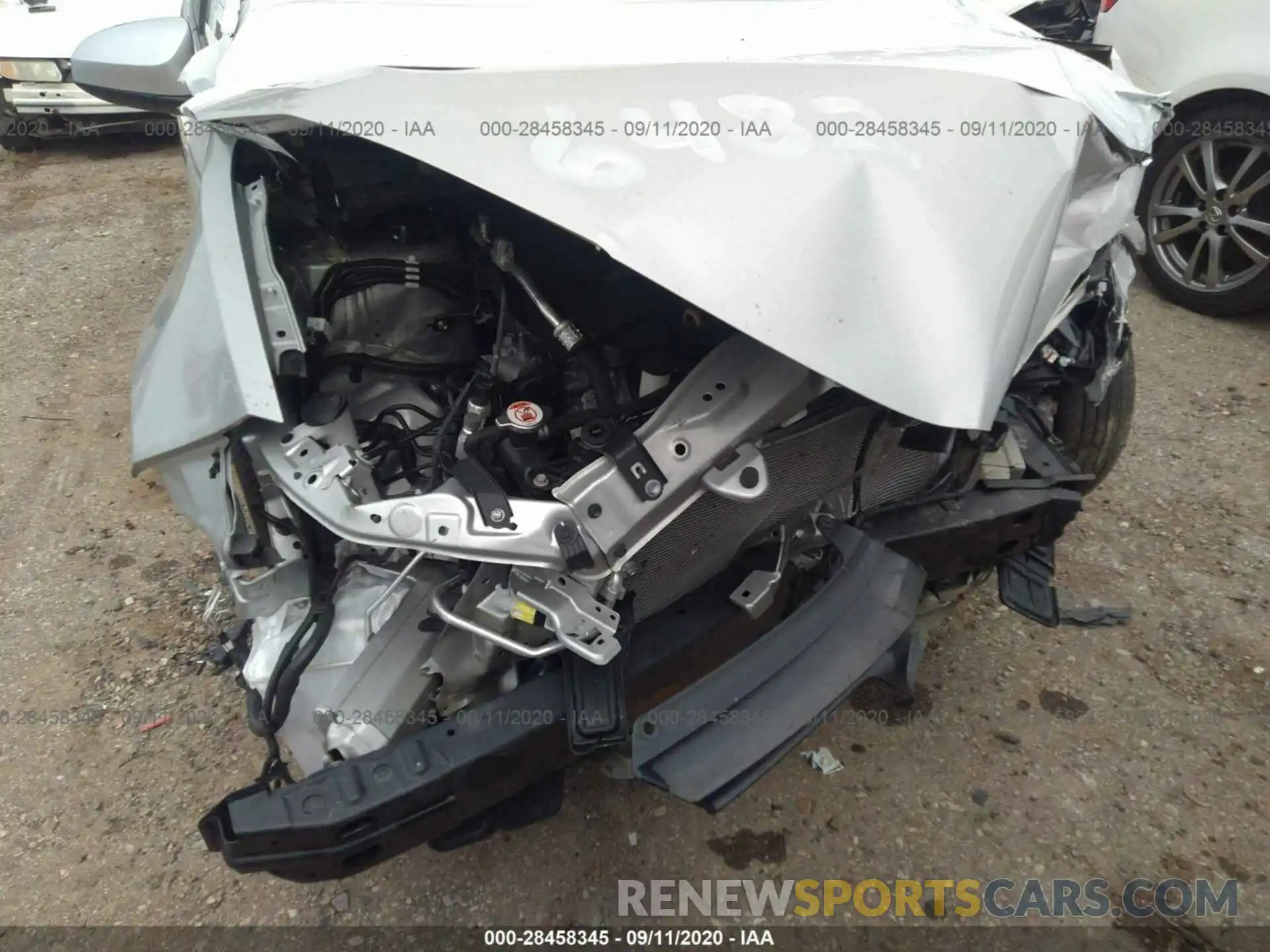 10 Photograph of a damaged car 5YFBURHE9KP858254 TOYOTA COROLLA 2019