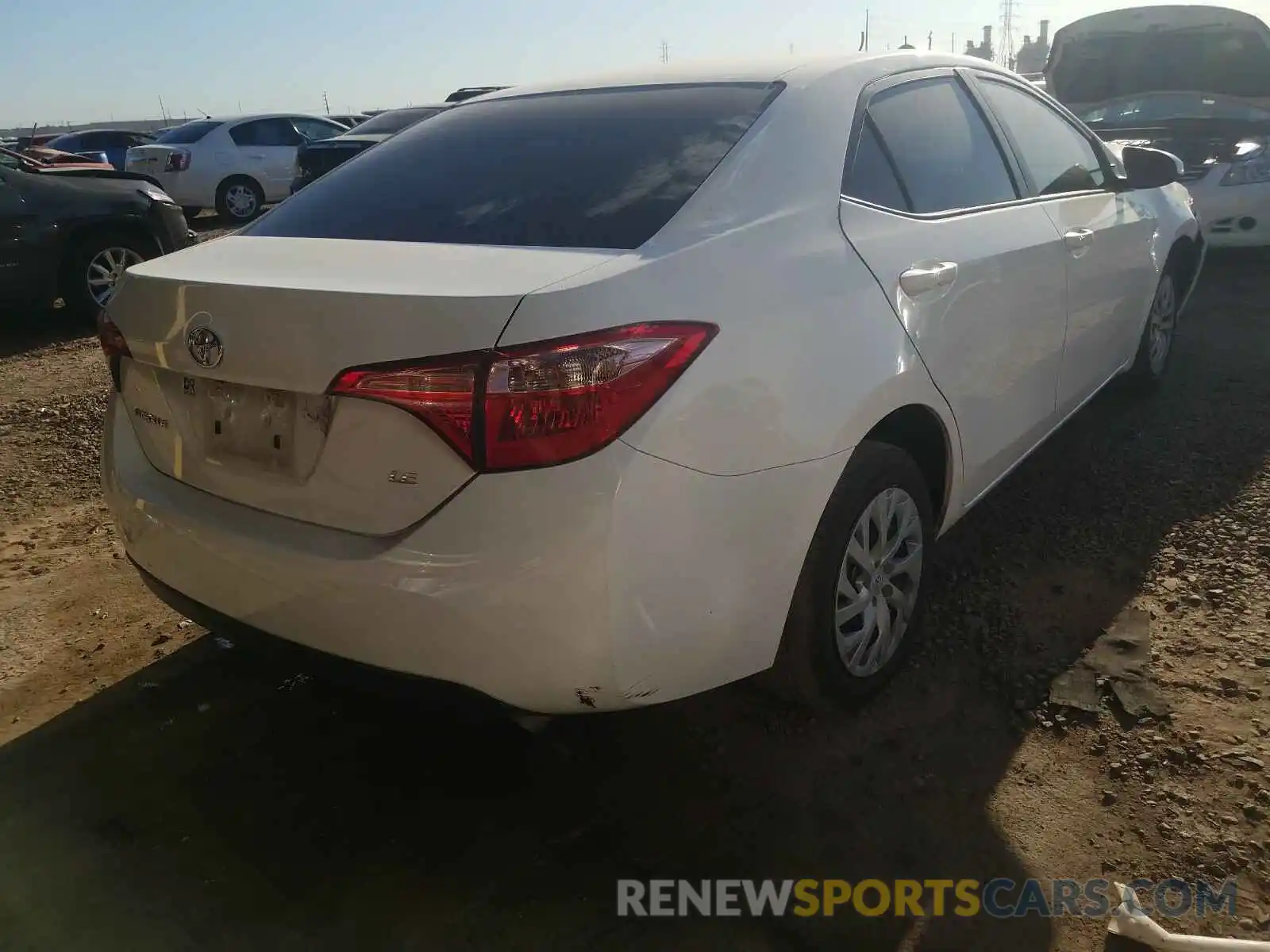 4 Photograph of a damaged car 5YFBURHE9KP859601 TOYOTA COROLLA 2019