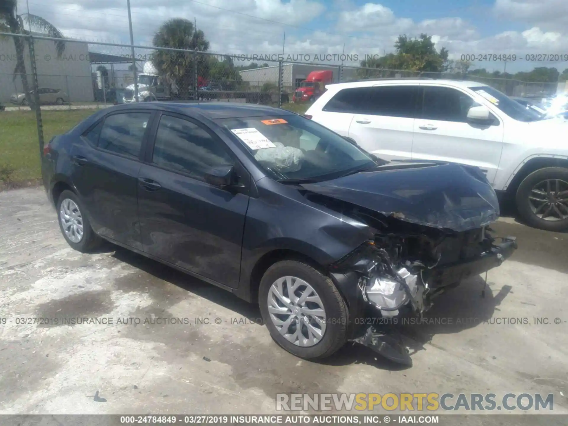 1 Photograph of a damaged car 5YFBURHE9KP859758 TOYOTA COROLLA 2019