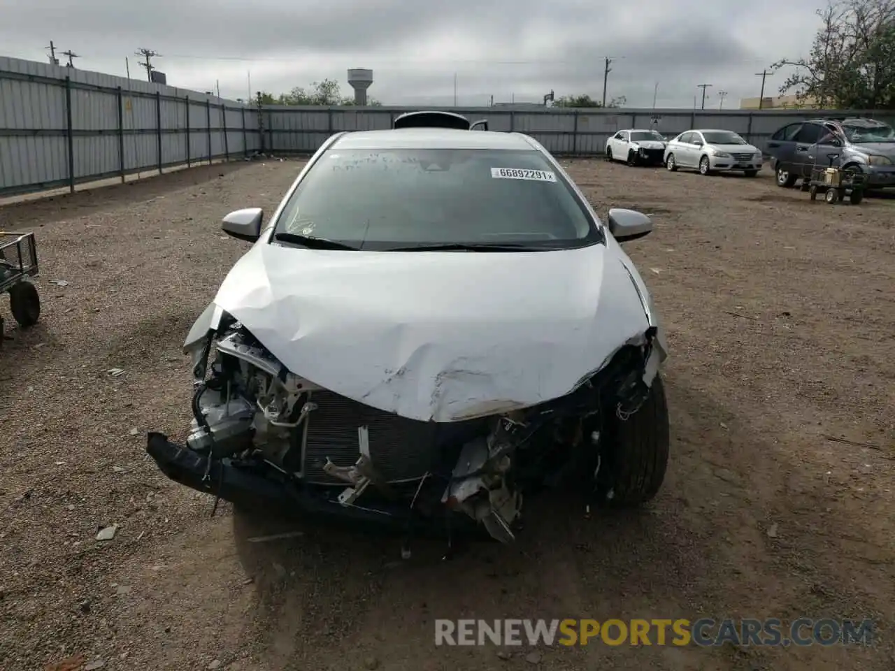 9 Photograph of a damaged car 5YFBURHE9KP860344 TOYOTA COROLLA 2019