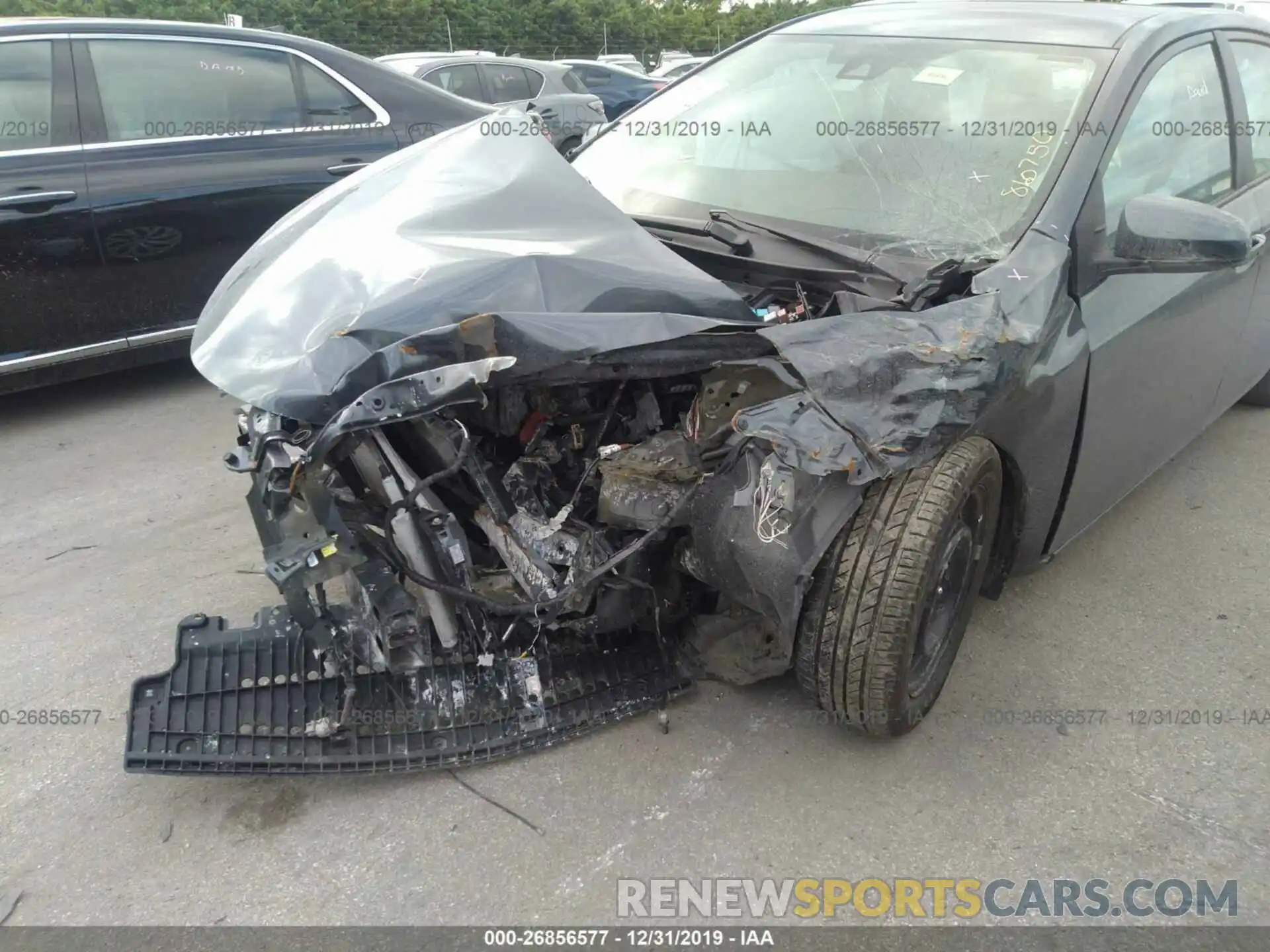 6 Photograph of a damaged car 5YFBURHE9KP860750 TOYOTA COROLLA 2019