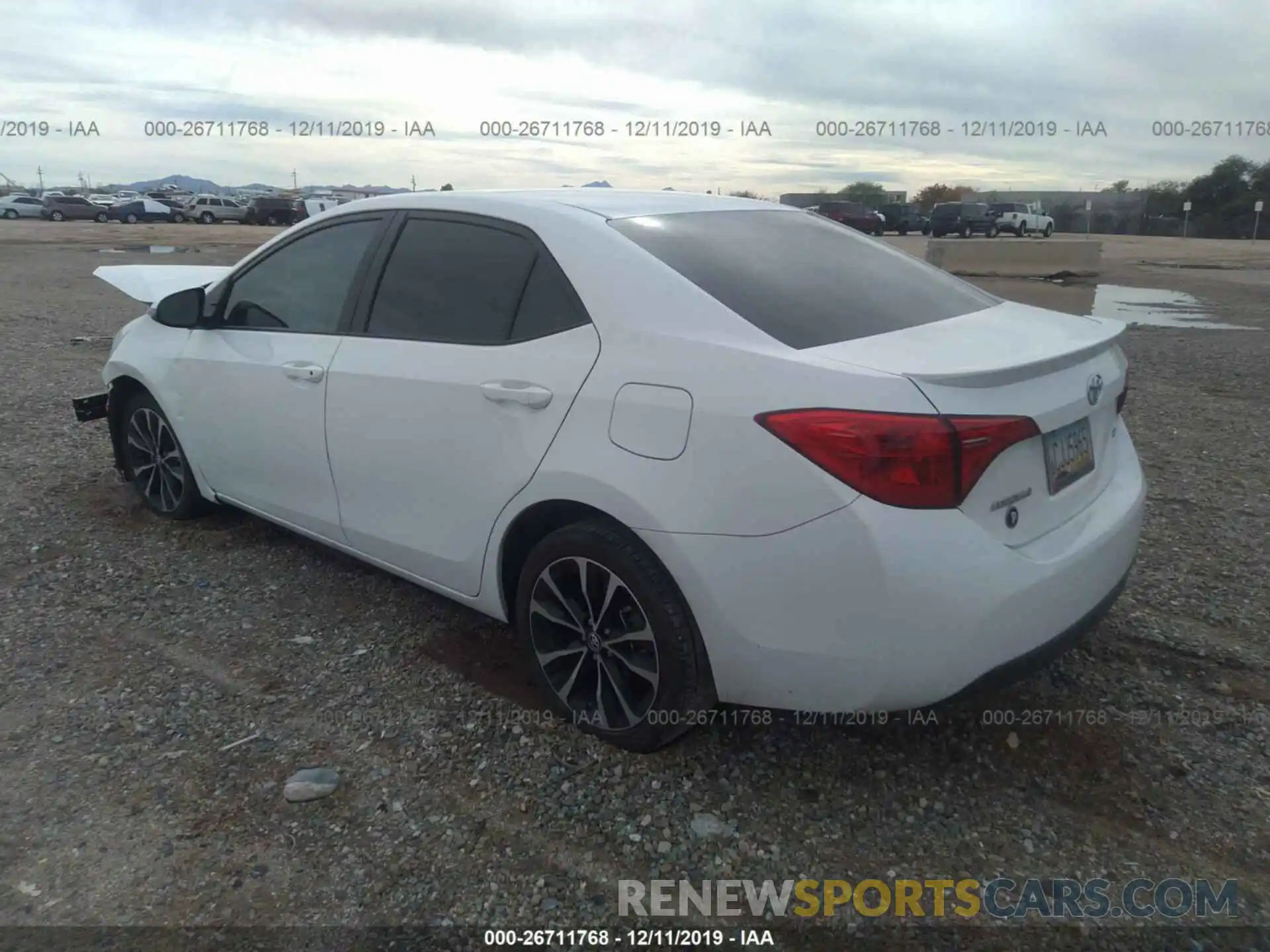 3 Photograph of a damaged car 5YFBURHE9KP861025 TOYOTA COROLLA 2019