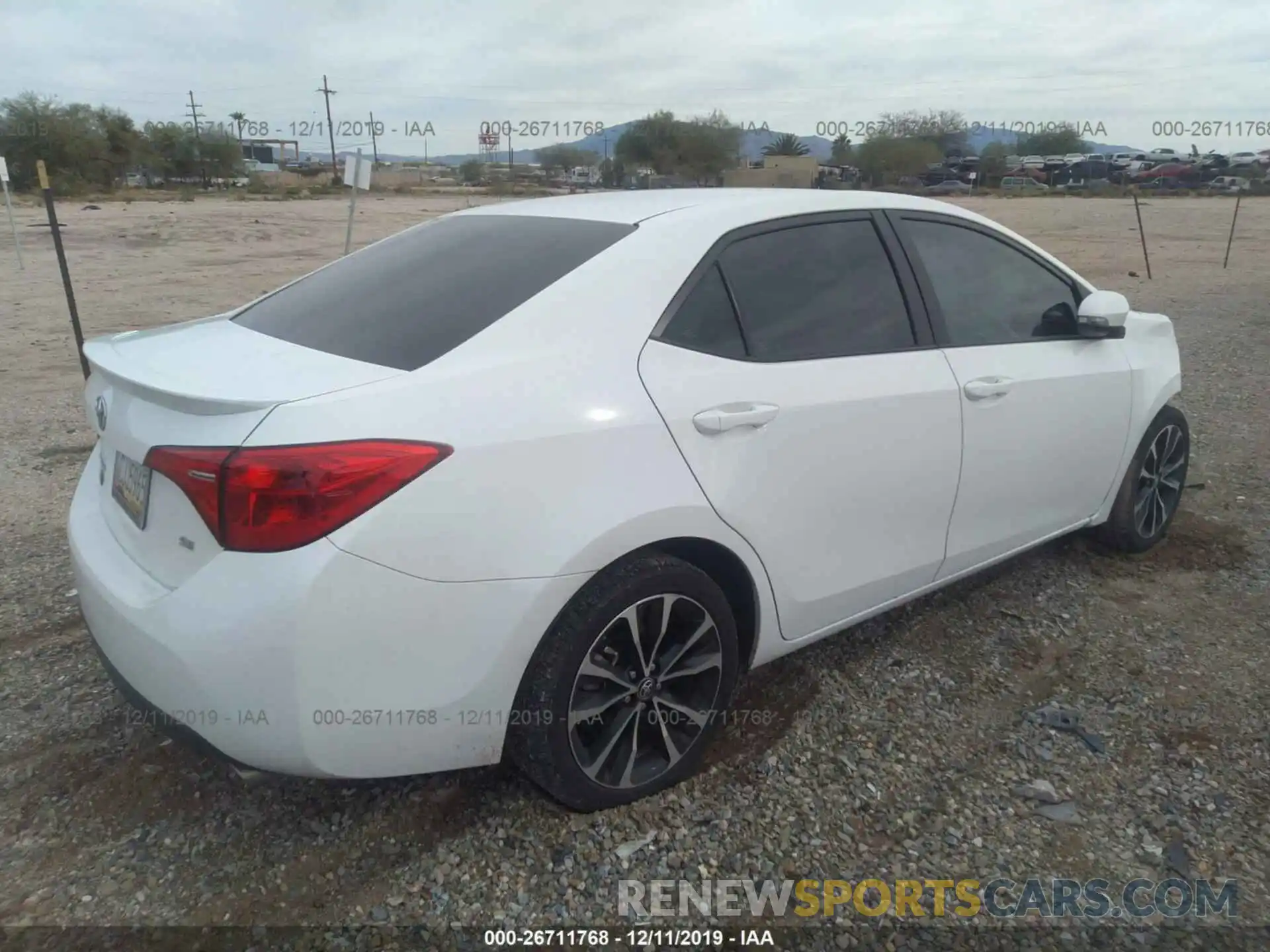 4 Photograph of a damaged car 5YFBURHE9KP861025 TOYOTA COROLLA 2019