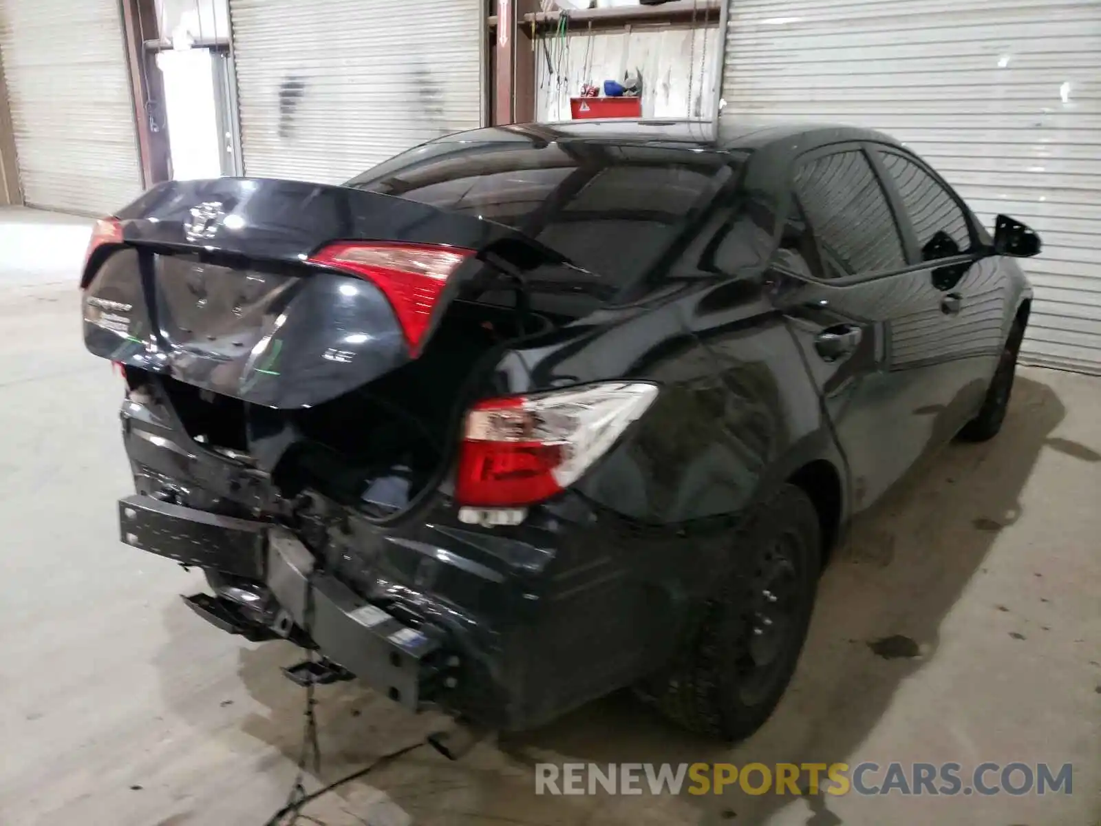 4 Photograph of a damaged car 5YFBURHE9KP861252 TOYOTA COROLLA 2019