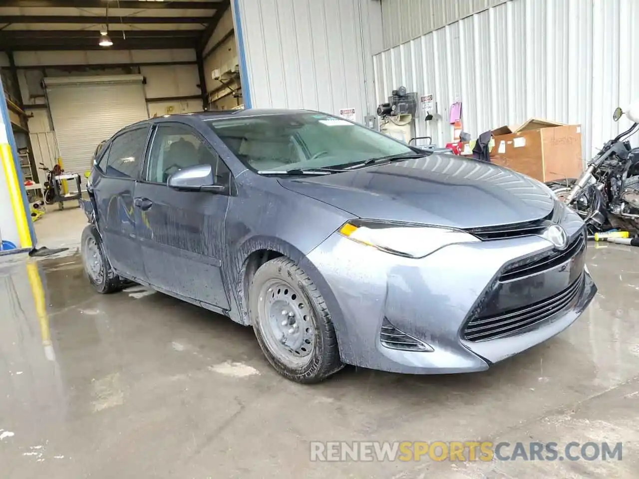 4 Photograph of a damaged car 5YFBURHE9KP861624 TOYOTA COROLLA 2019