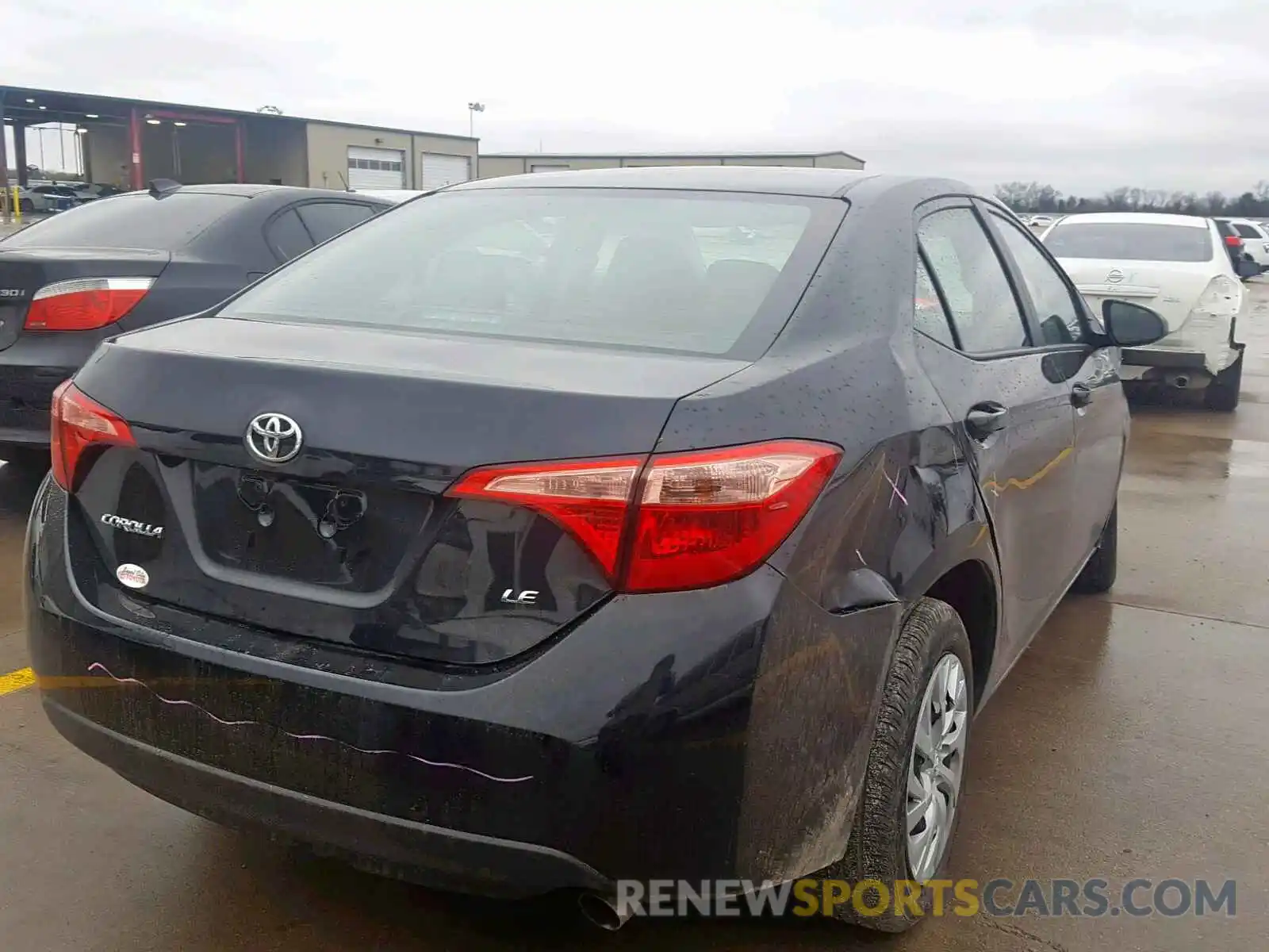 4 Photograph of a damaged car 5YFBURHE9KP861655 TOYOTA COROLLA 2019