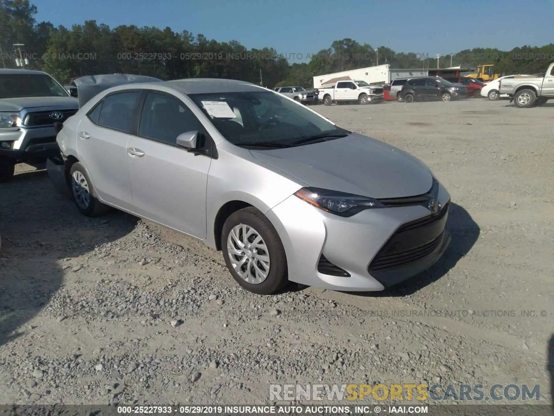 1 Photograph of a damaged car 5YFBURHE9KP861932 TOYOTA COROLLA 2019