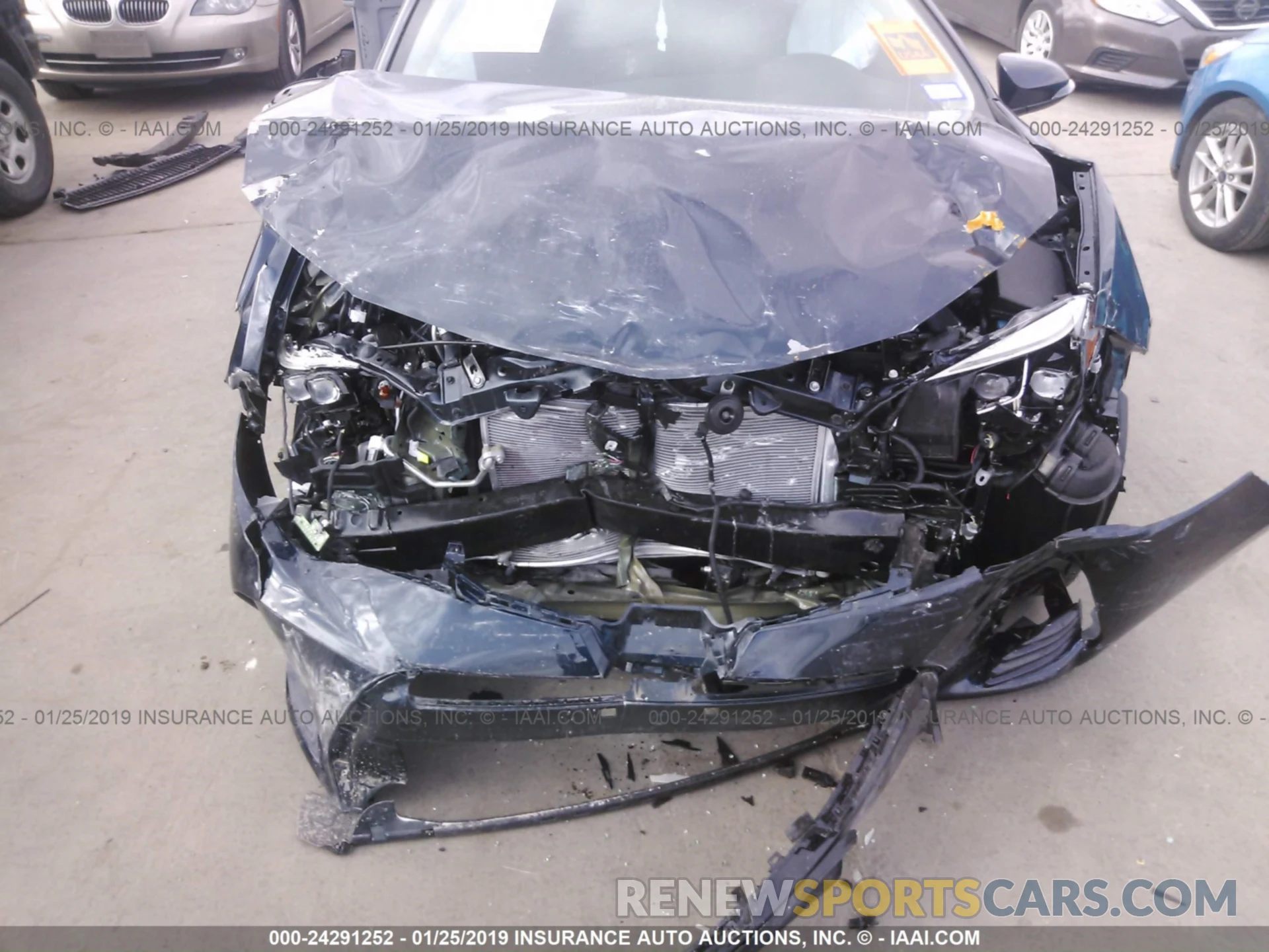 6 Photograph of a damaged car 5YFBURHE9KP861994 TOYOTA COROLLA 2019