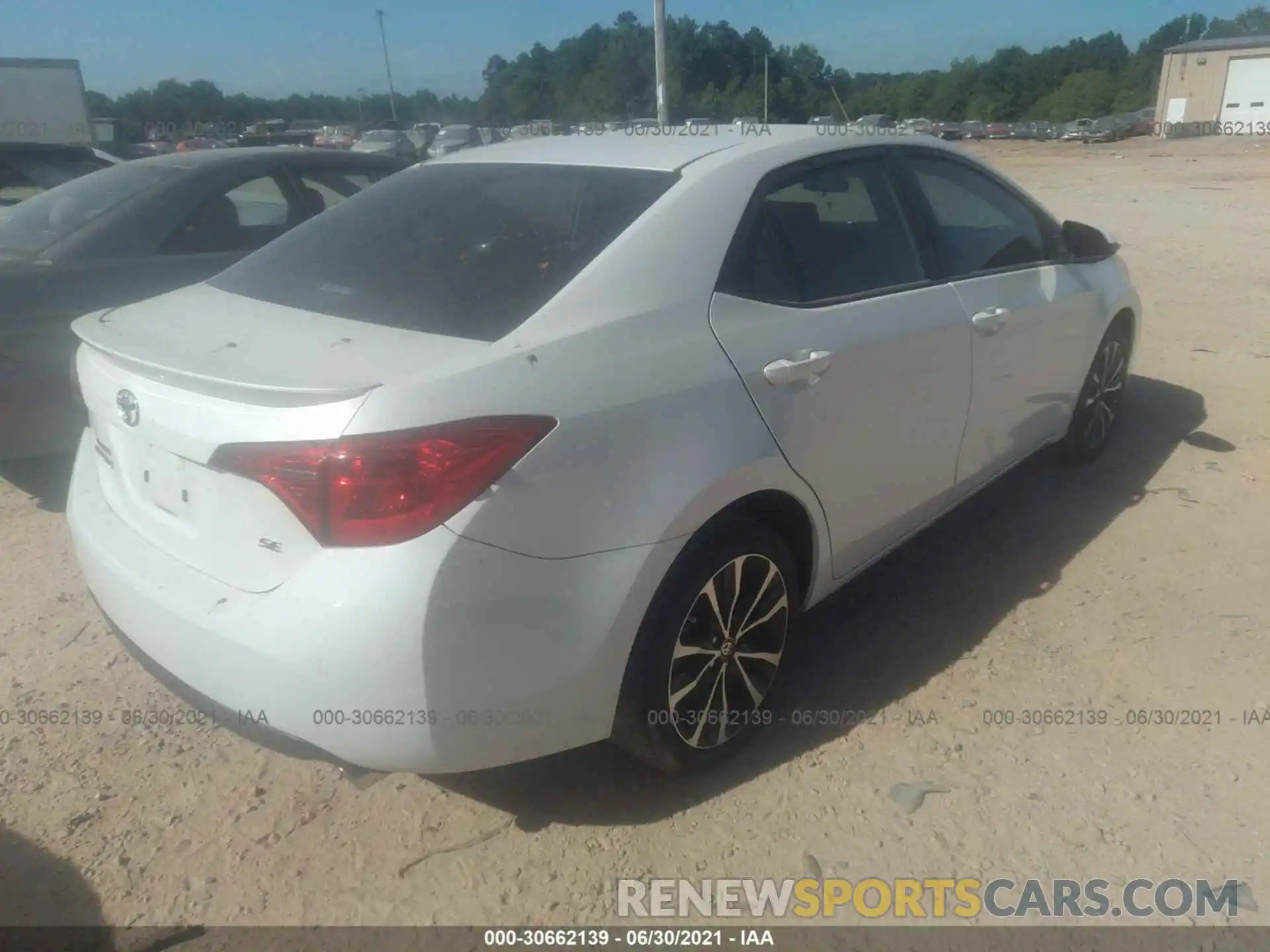 4 Photograph of a damaged car 5YFBURHE9KP862756 TOYOTA COROLLA 2019