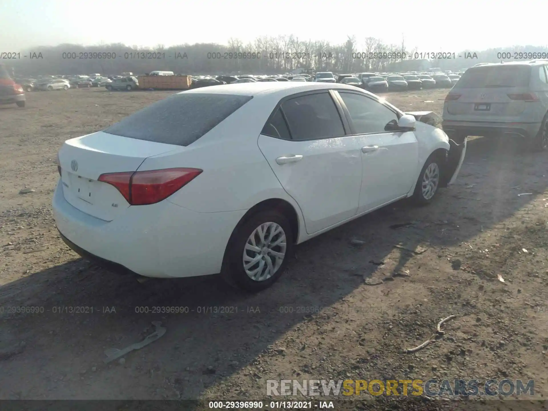 4 Photograph of a damaged car 5YFBURHE9KP862787 TOYOTA COROLLA 2019