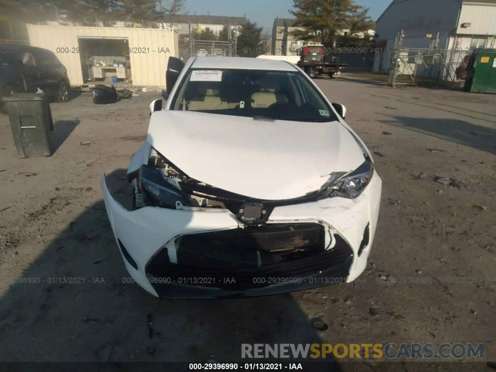 6 Photograph of a damaged car 5YFBURHE9KP862787 TOYOTA COROLLA 2019